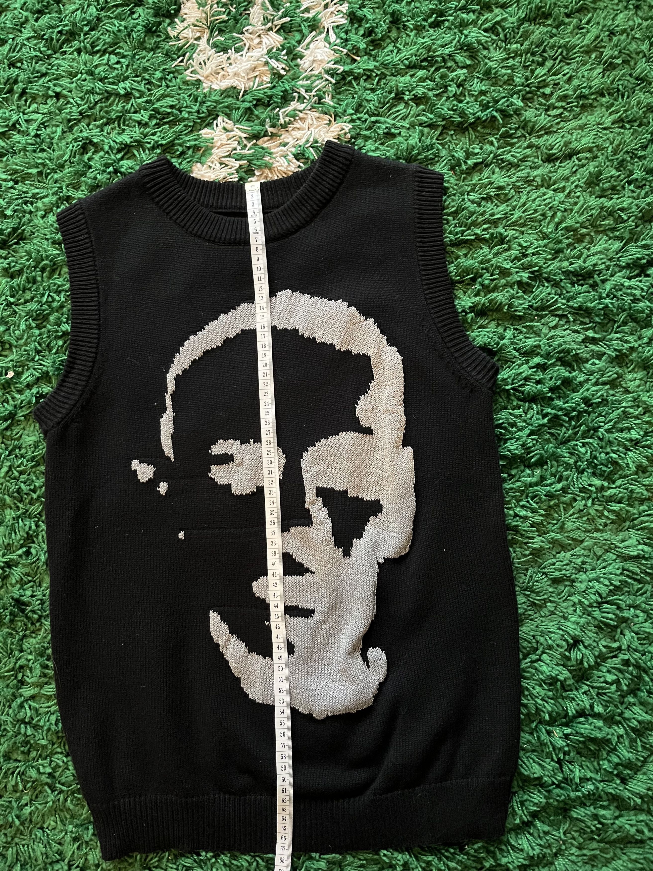Heliot Emil HELIOT EMIL Reflective Face Knit Vest Size US M / EU 48-50 / 2 - 4 Thumbnail