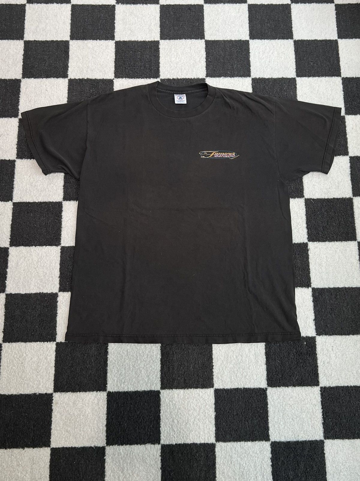 Vintage Vintage 1999 Faded Famous Guitars tee Size US XL / EU 56 / 4 - 2 Thumbnail