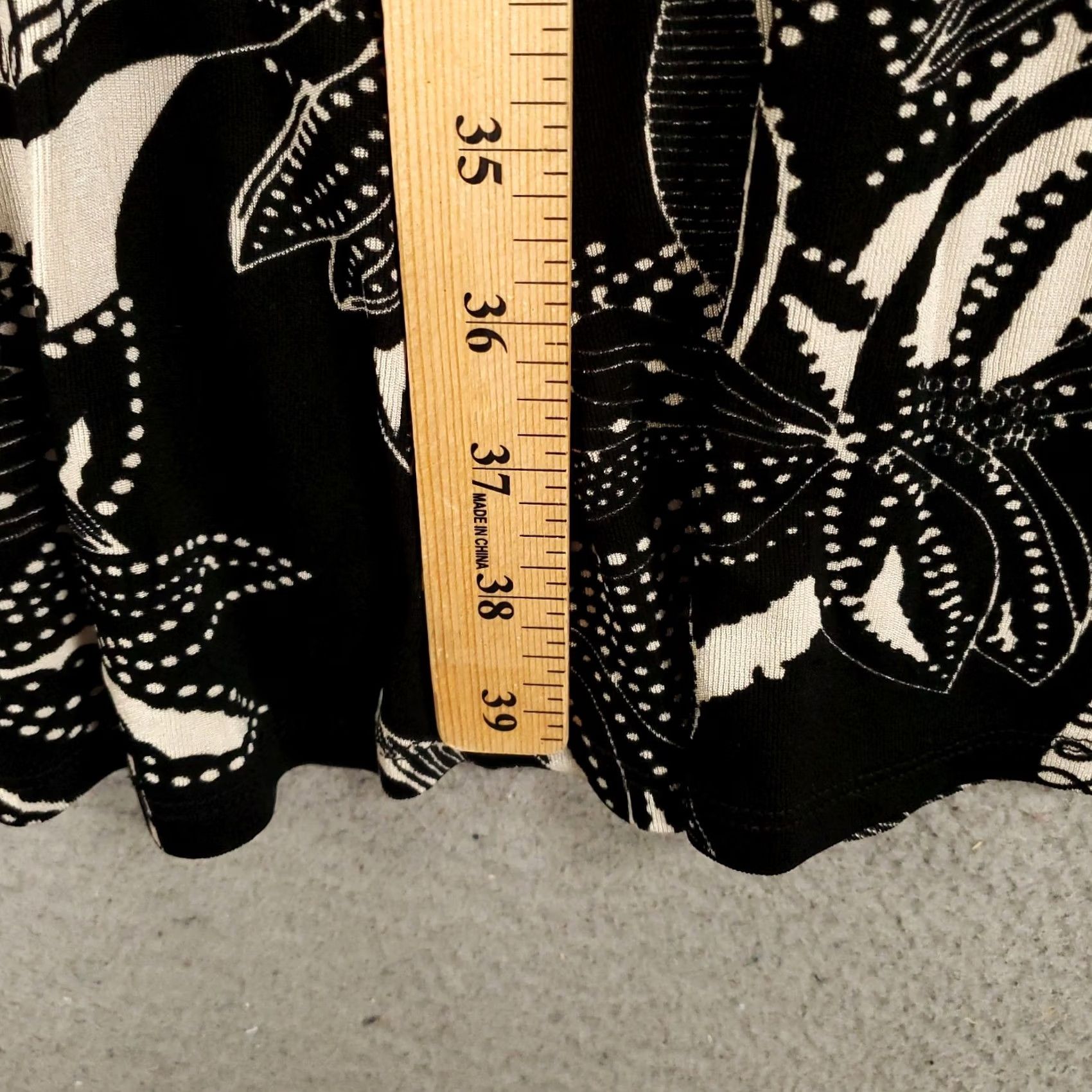 Vintage Chicos Travelers Dress Womens Large Black White Floral Sleeveless 2 Tank Dress Size L / US 10 / IT 46 - 3 Thumbnail