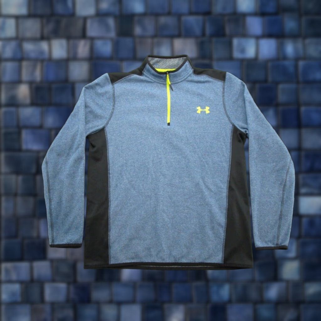 Under Armour Under Armour Pullover Shirt Long Sleeve Mock Neck 1/4 Zip Multicolor Camouflage XS? Size M Men's Running 1/4 Zip Pullover Size US M / EU 48-50 / 2 - 1 Thumbnail