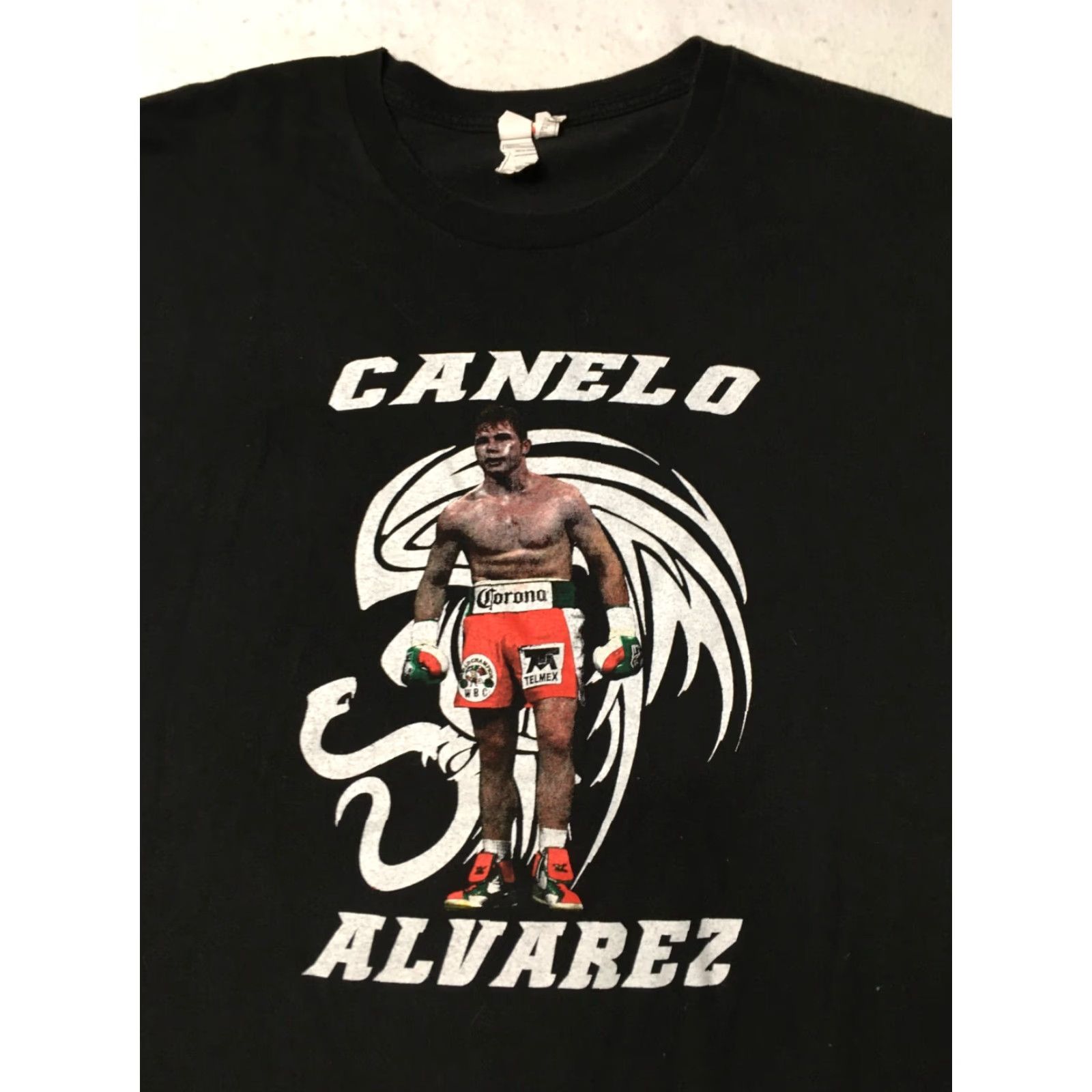 Champion Canelo Alvarez Shirt Mens 2XL Black T-Shirt Graphic Boxing Champion Vintage Box Size US XXL / EU 58 / 5 - 2 Thumbnail