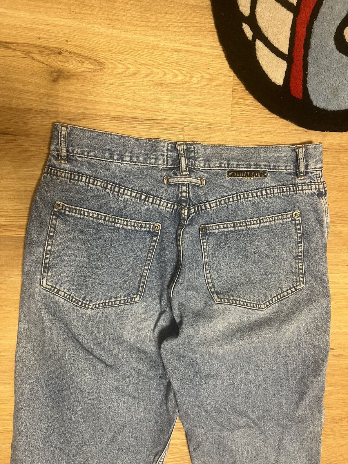 Jean Paul Gaultier Vintage❗Gaultier Jean's Denim Pants 🔥 Size US 34 / EU 50 - 3 Thumbnail