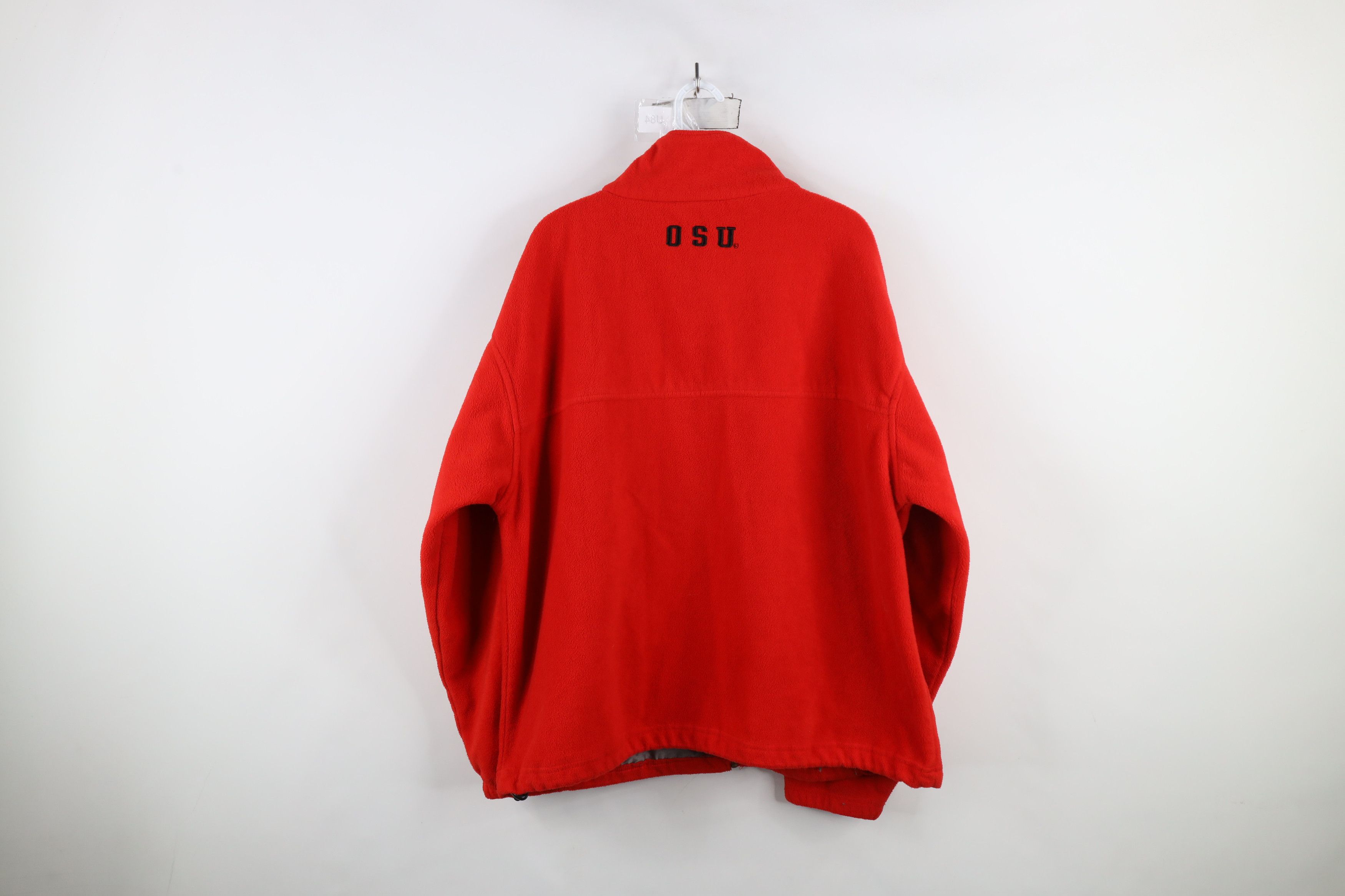 Vintage Vintage 90s Ohio State University Lined Full Zip Jacket Size US L / EU 52-54 / 3 - 14 Thumbnail