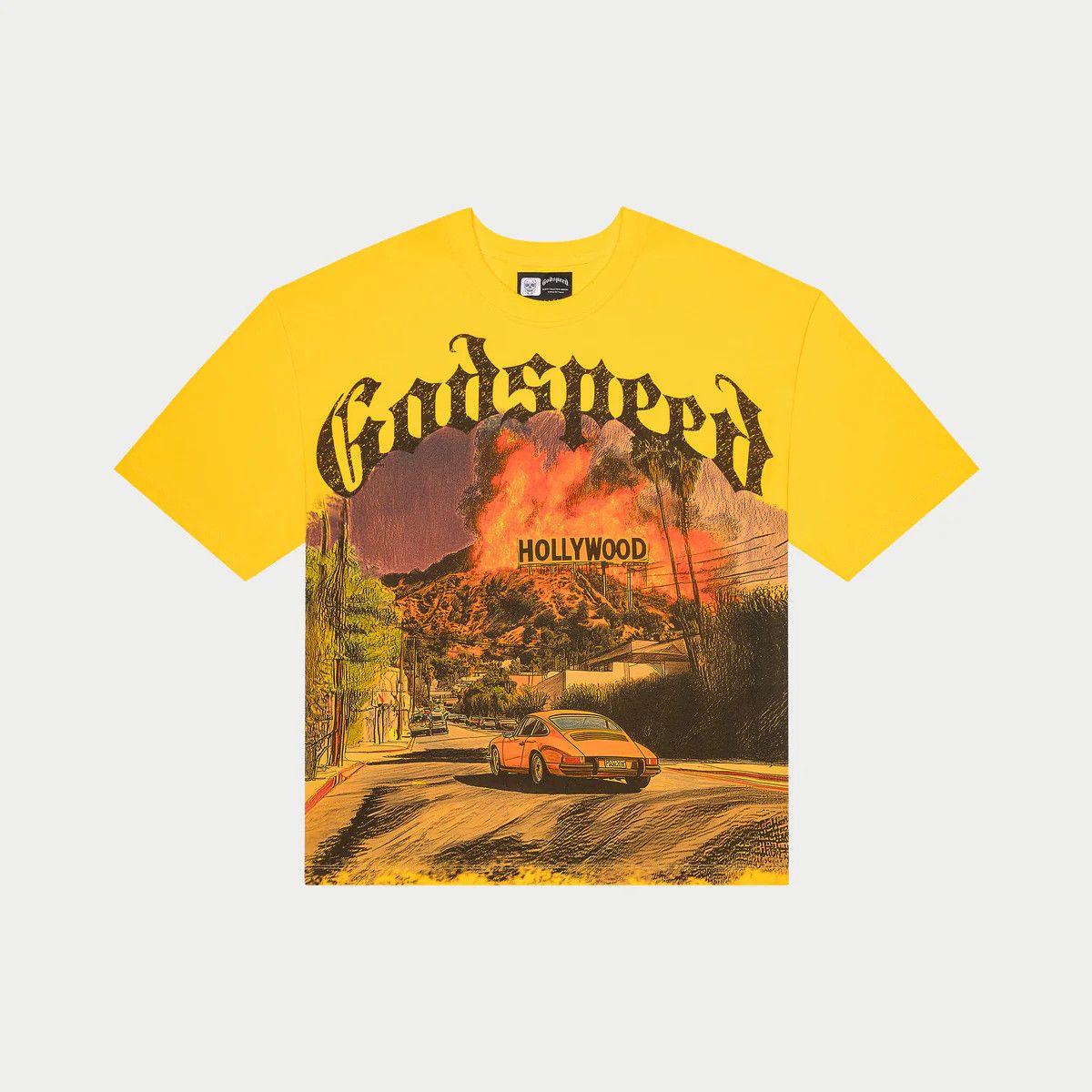 Godspeed Godspeed "Los Scandalous" Yellow Tee Size US M / EU 48-50 / 2 - 1 Preview