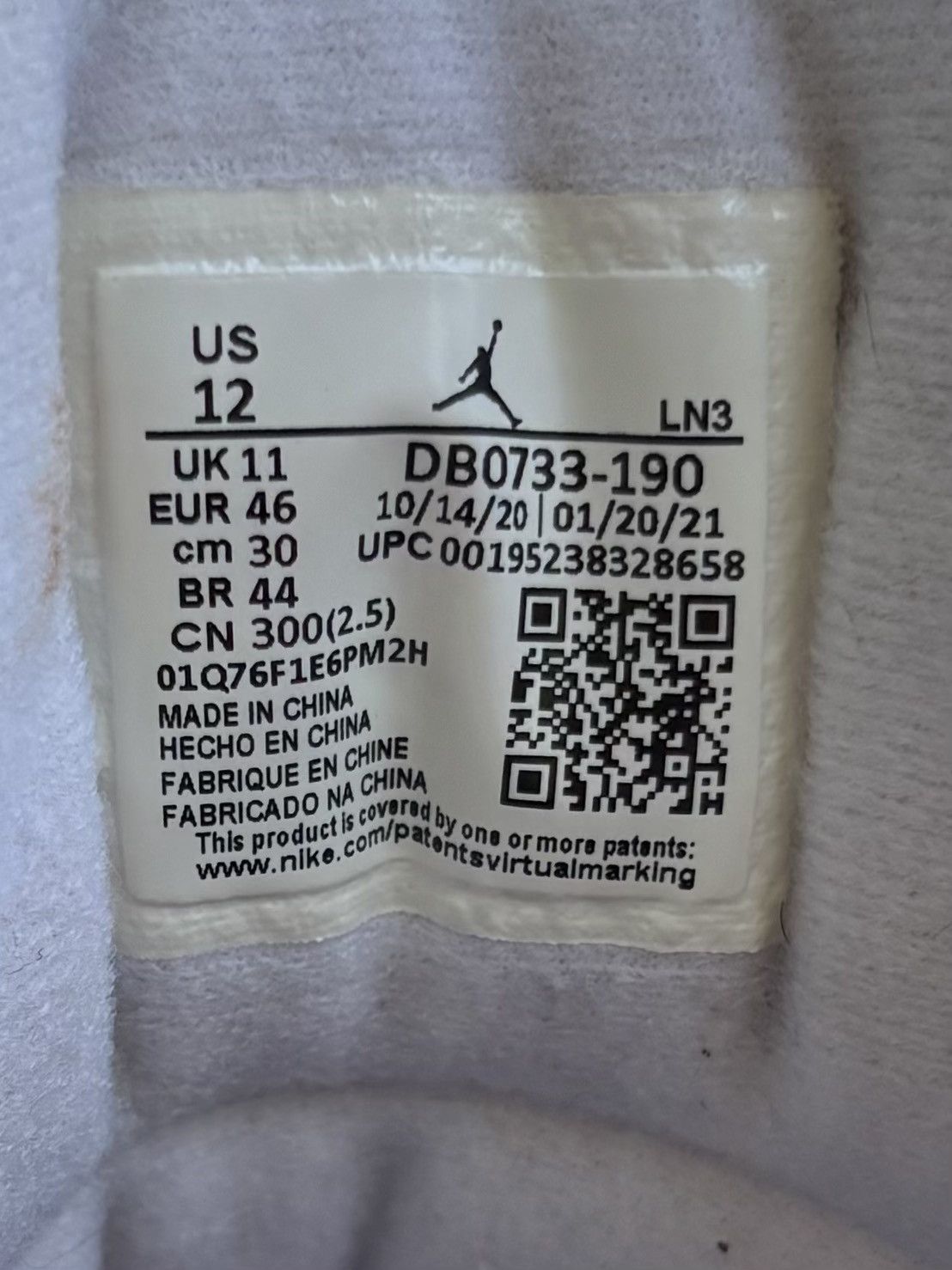 Jordan Brand Air Jordan Retro 12 Low Easter Size US 12 / EU 45 - 7 Thumbnail
