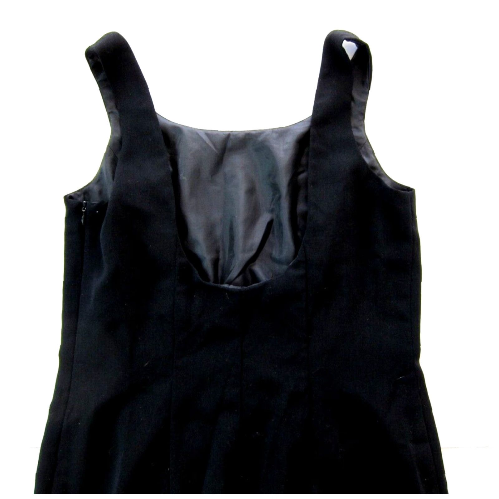 Vintage VINTAGE Dawn Joy Black Classic Sleeveless Tank Dress Women 9/10 Size M / US 6-8 / IT 42-44 - 5 Thumbnail