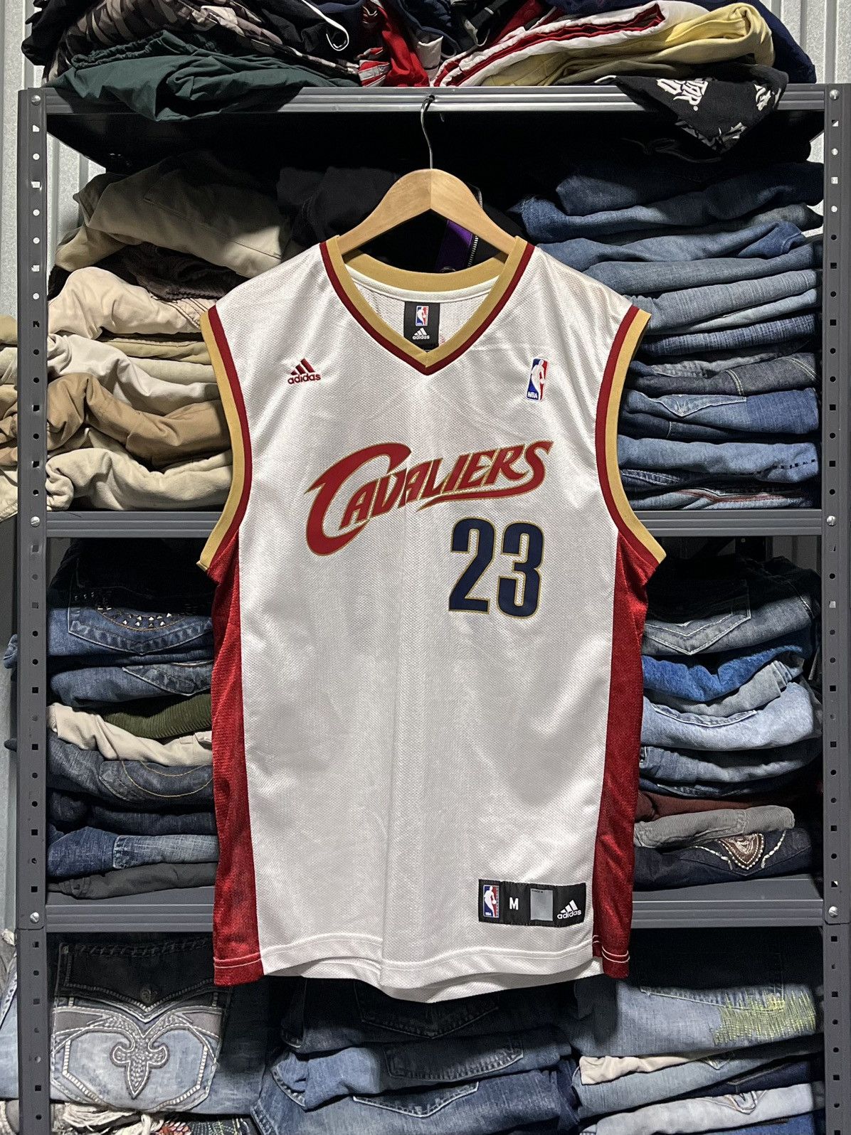 NBA Nike Vintage Crazy Vintage Lebron James Cleveland Cavaliers 23 NBA Jersey Grailed
