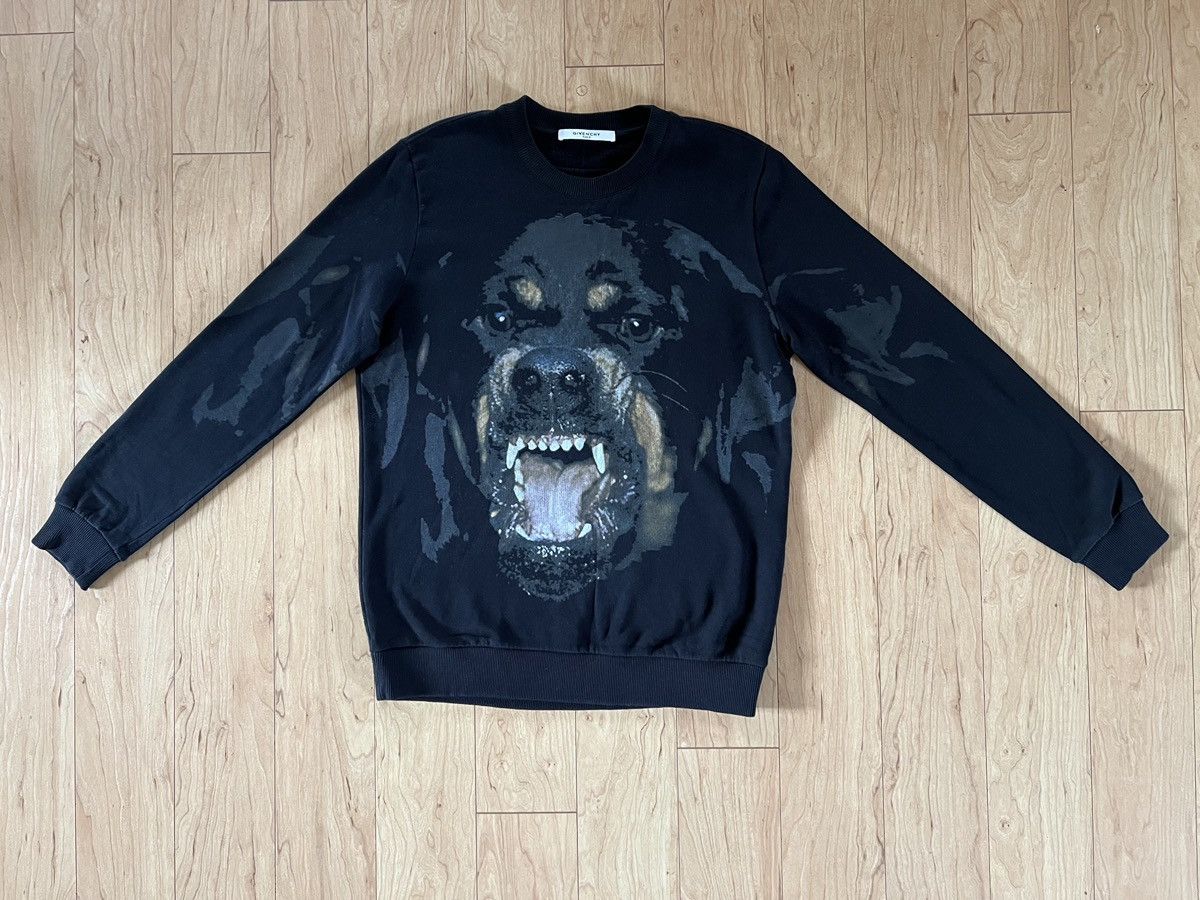 Givenchy Givenchy Tisci Rottweiler Sweatshirt Size US S / EU 44-46 / 1 - 1 Thumbnail