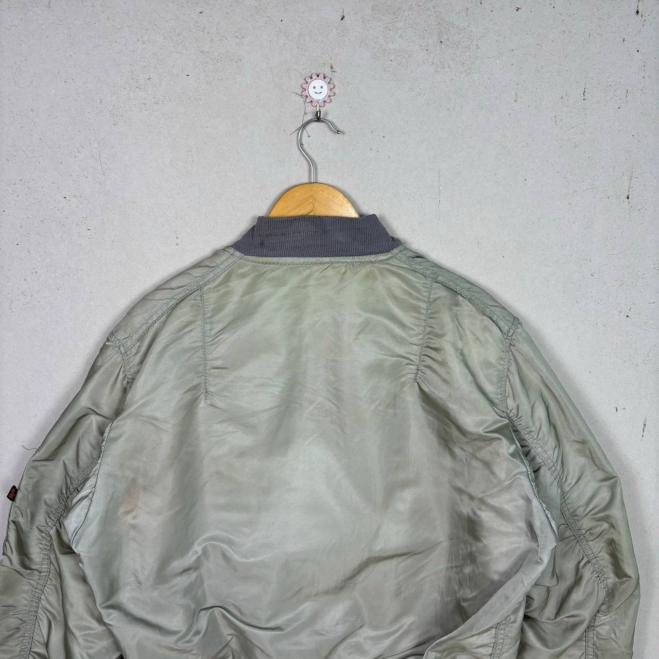 Alpha Industries Alpha Industries Vintage MA-1 Flight Jacket USA Grey L Size US L / EU 52-54 / 3 - 4 Thumbnail