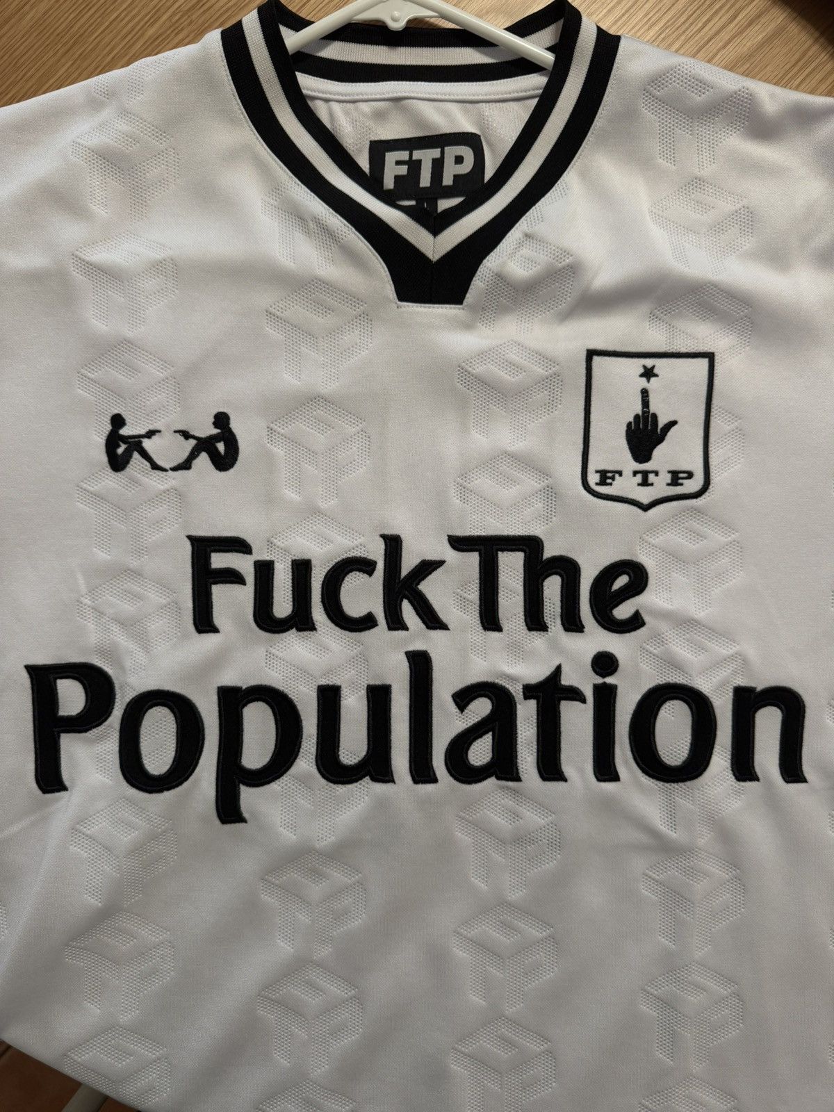 Fuck The Population FTP Soccer Jersey Size US L / EU 52-54 / 3 - 3 Thumbnail