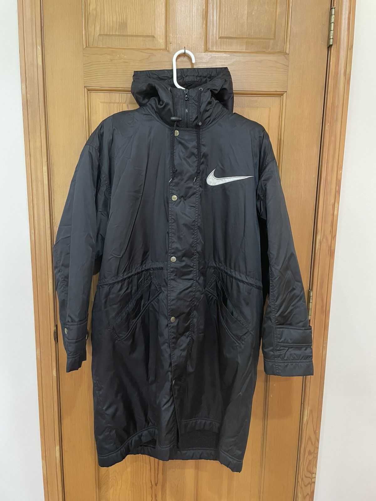 Nike Rare Nike Parka Big Swoosh Size US M / EU 48-50 / 2 - 1 Thumbnail