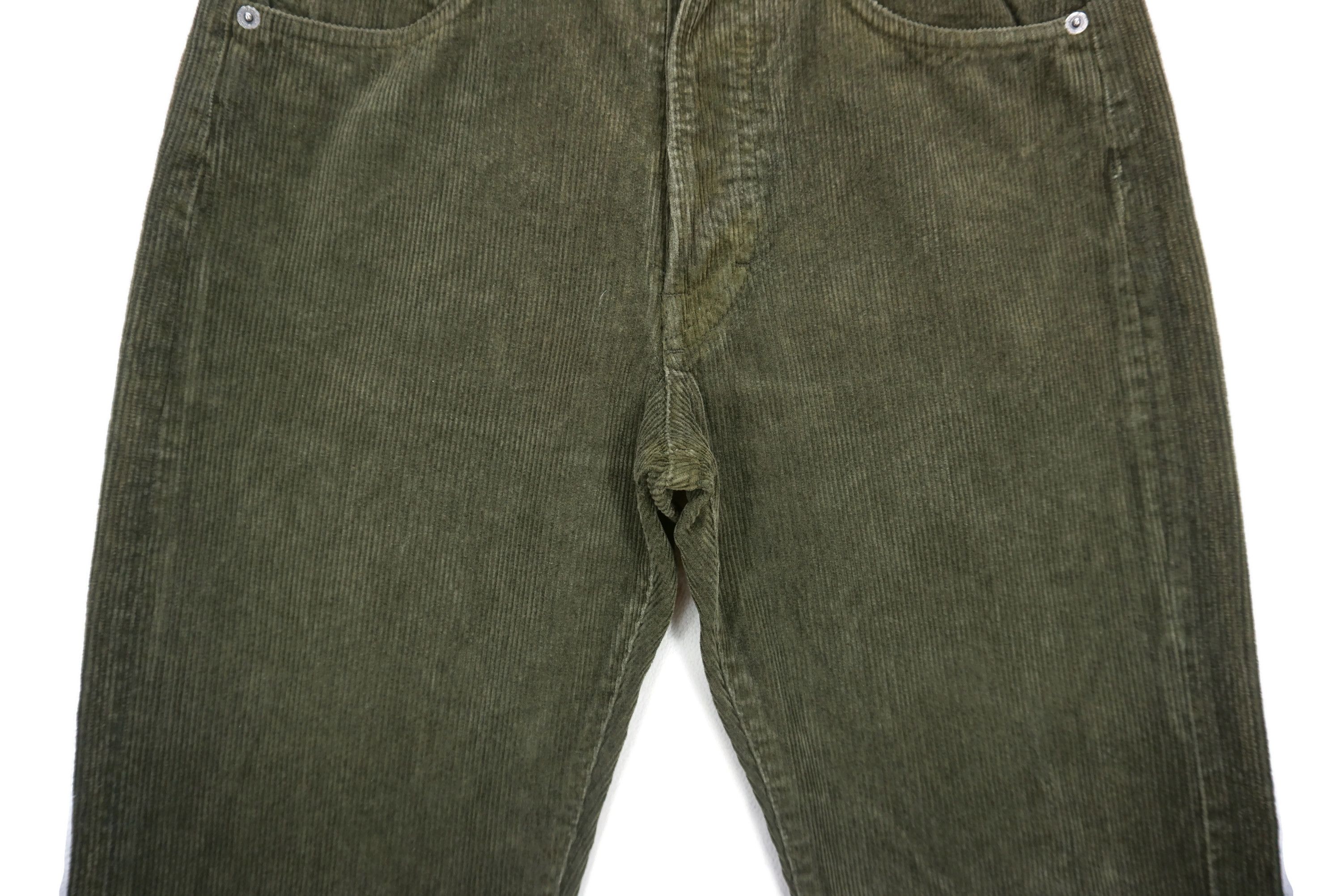 Stone Island Cropped Corduroy Pants Size W28xL26 Made in Italy Size US 28 / EU 44 - 7 Thumbnail