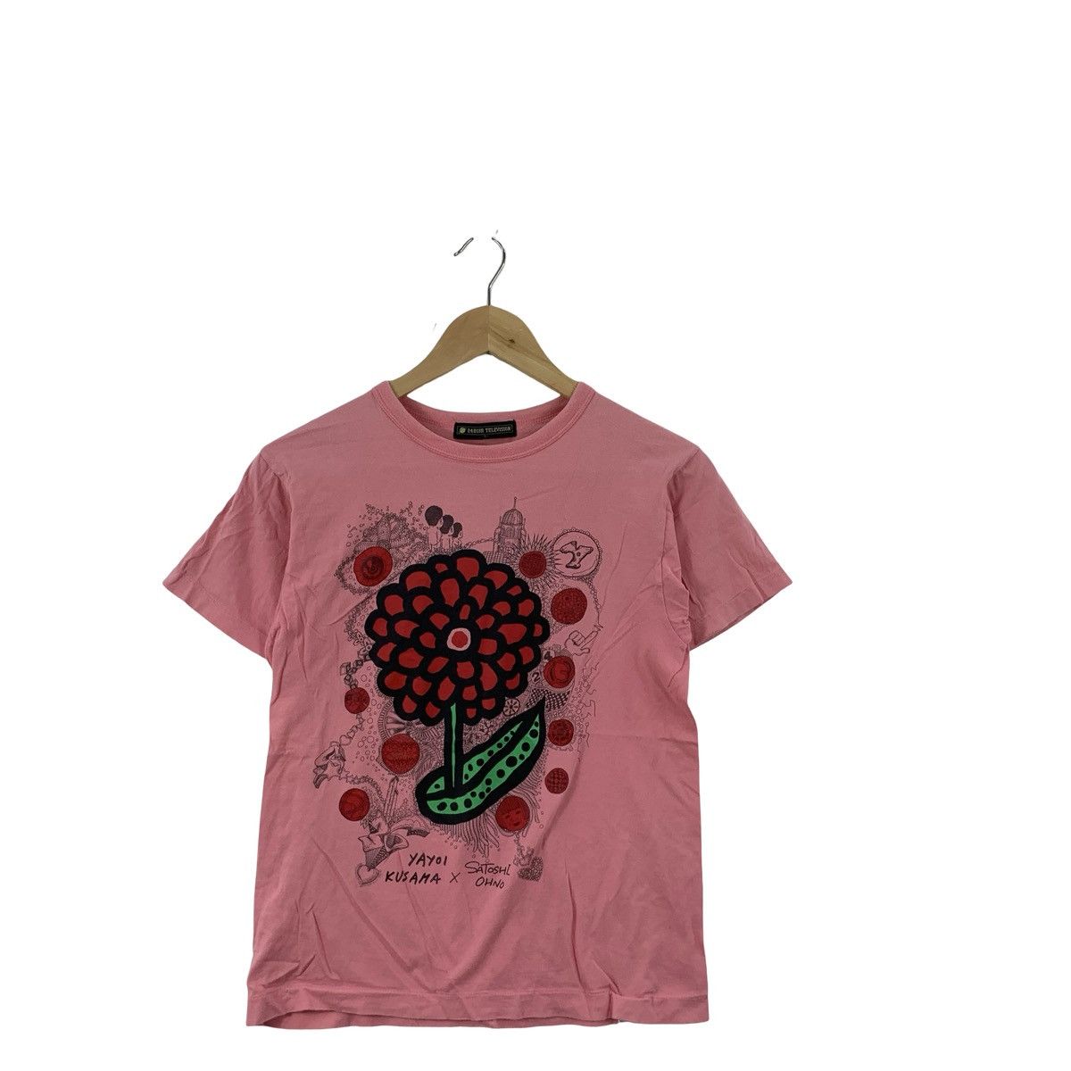 Vintage Vintage Yayoi Kusama x Satoshi Ohno Floral Graphic Pop Art Size S / US 4 / IT 40 - 4 Thumbnail