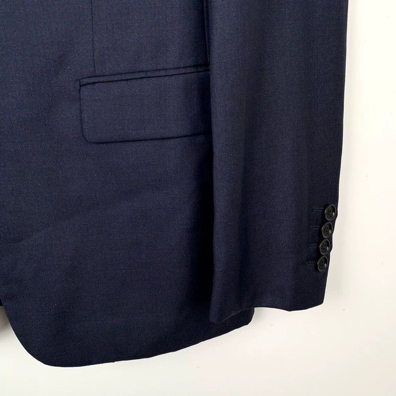 Dior Dior Blue lapel single-breasted wool western suit 2501-Next Size 48R - 4 Thumbnail