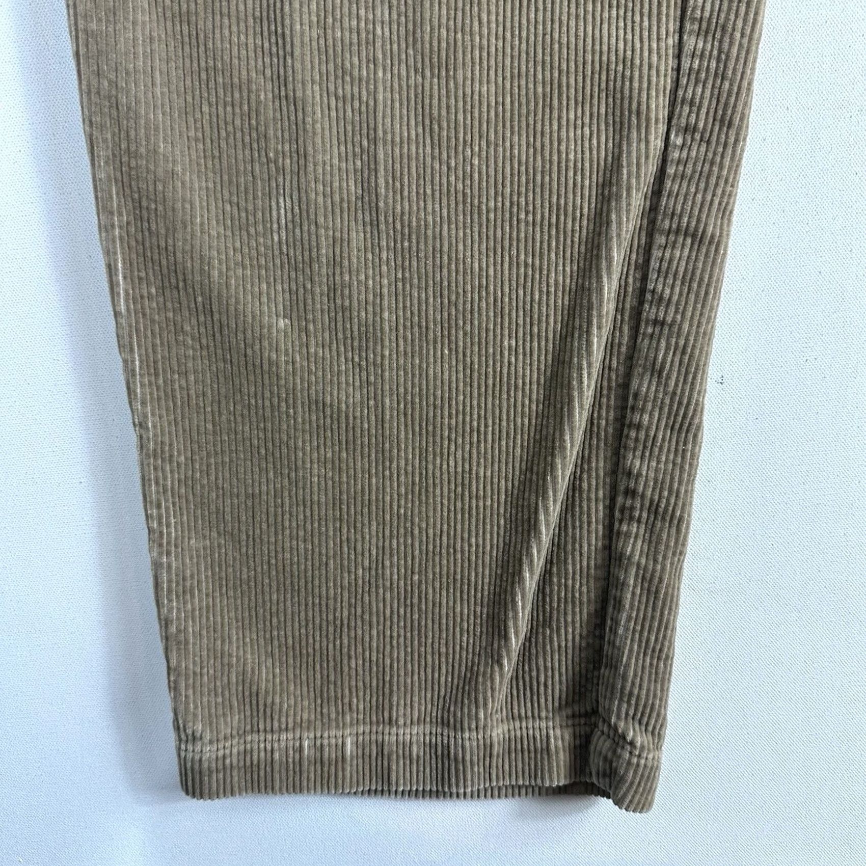 Polo Ralph Lauren VINTAGE Polo Ralph Lauren Andrew High Waisted Pleated Chino Pants 38x30 Men Brown Corduroy Straight 90s USA Preppy Trousers Size US M / EU 48-50 / 2 - 7 Thumbnail