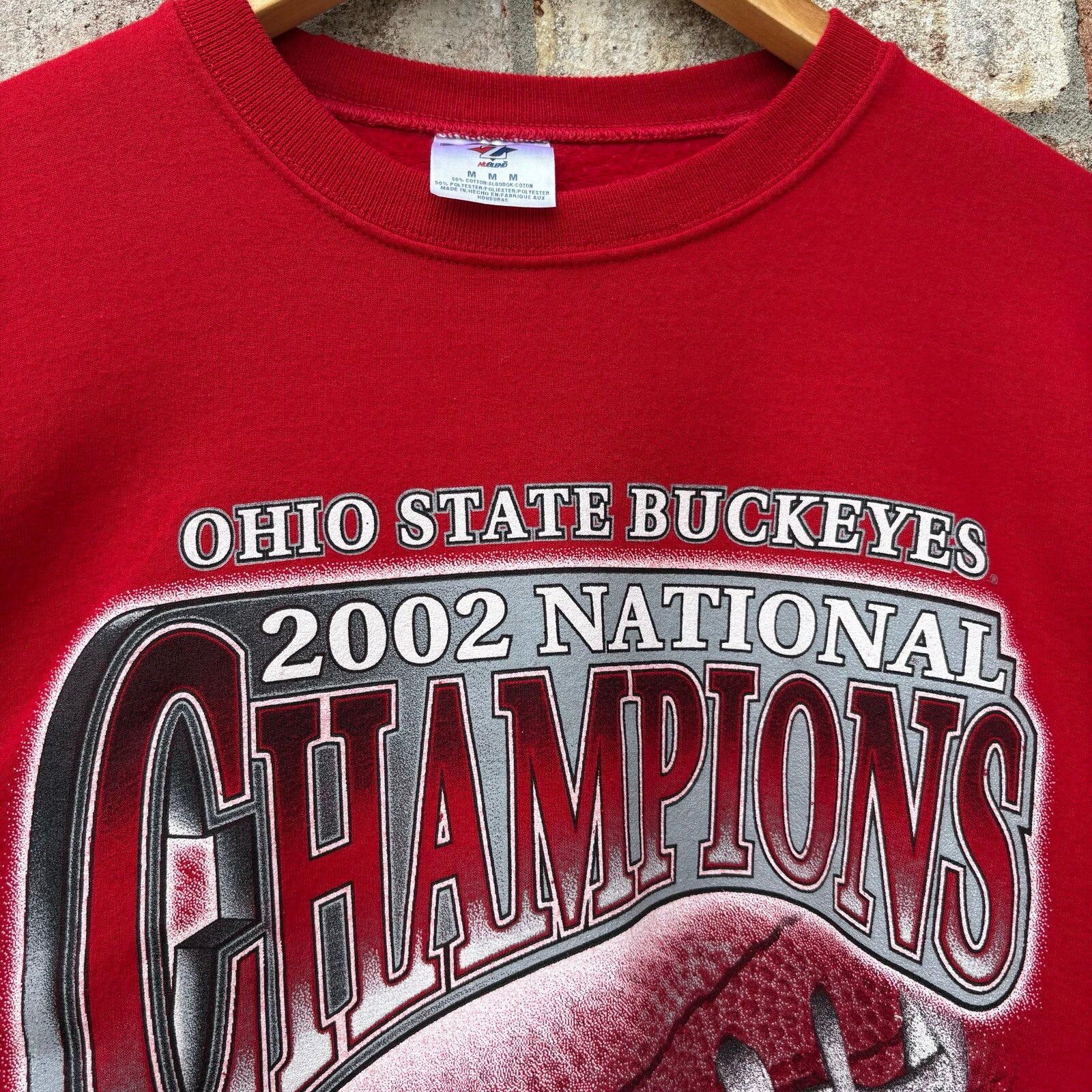 Jerzees Vintage Ohio State football championship sweatshirt Size US M / EU 48-50 / 2 - 2 Thumbnail