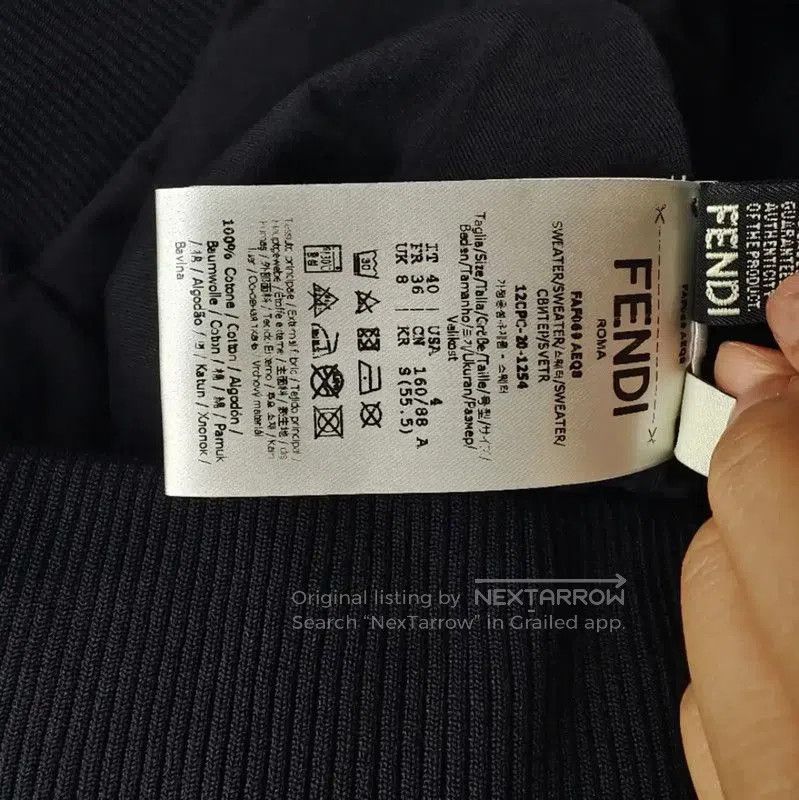 Fendi Fendi Black Cotton Women's Jacket . Size M / US 6-8 / IT 42-44 - 9 Thumbnail