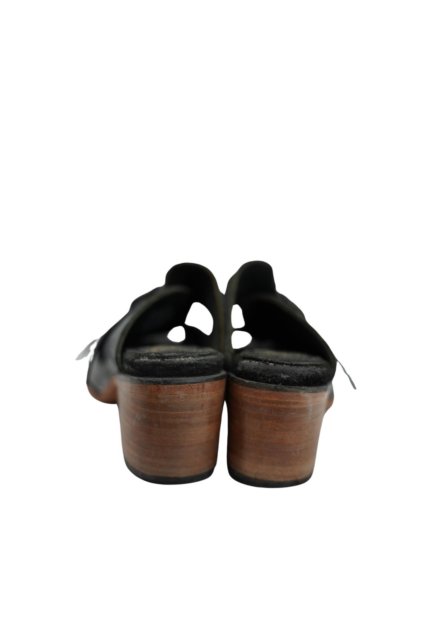 FREEBIRD Freedbird Aged Leather Buckle Heels Size 7 Size US 7 / IT 37 - 6 Thumbnail
