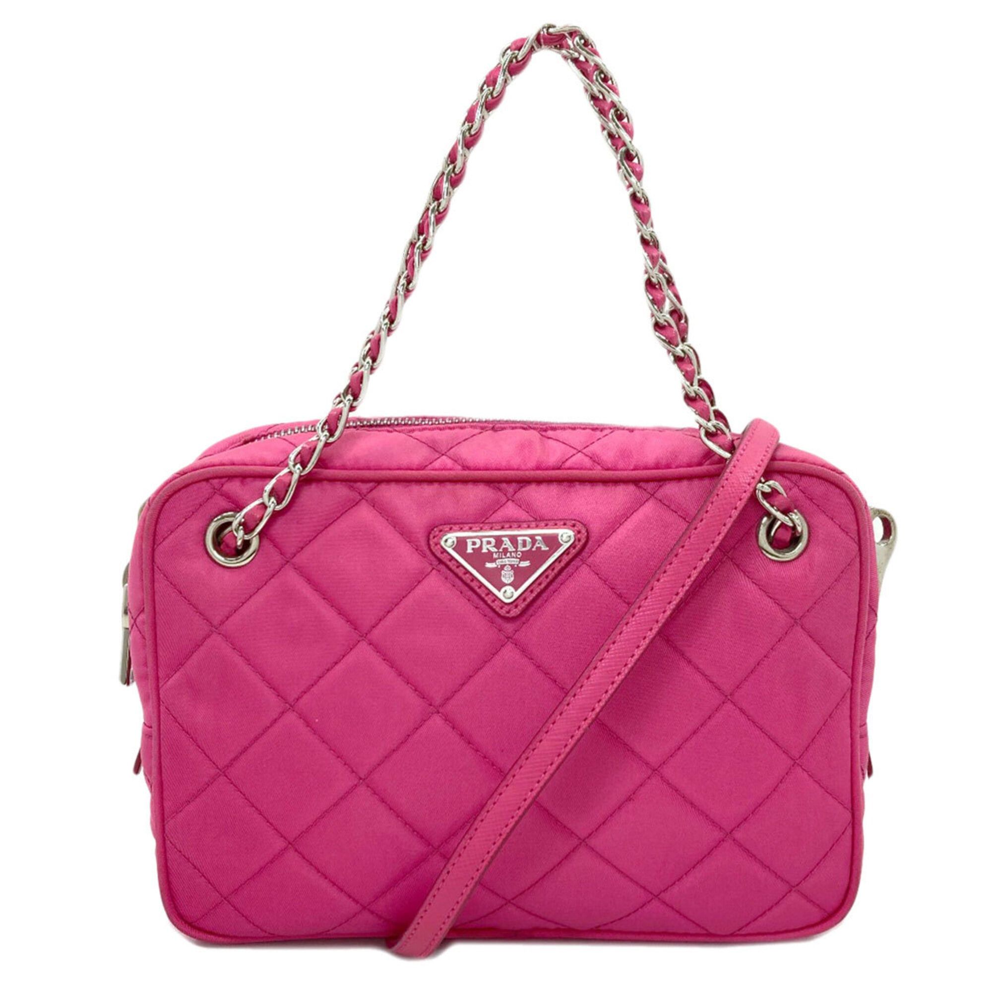 Prada Prada Tessuto Inpunto 2-Way Shoulder Bag, Nylon, Women's PRADA Size ONE SIZE - 1 Thumbnail
