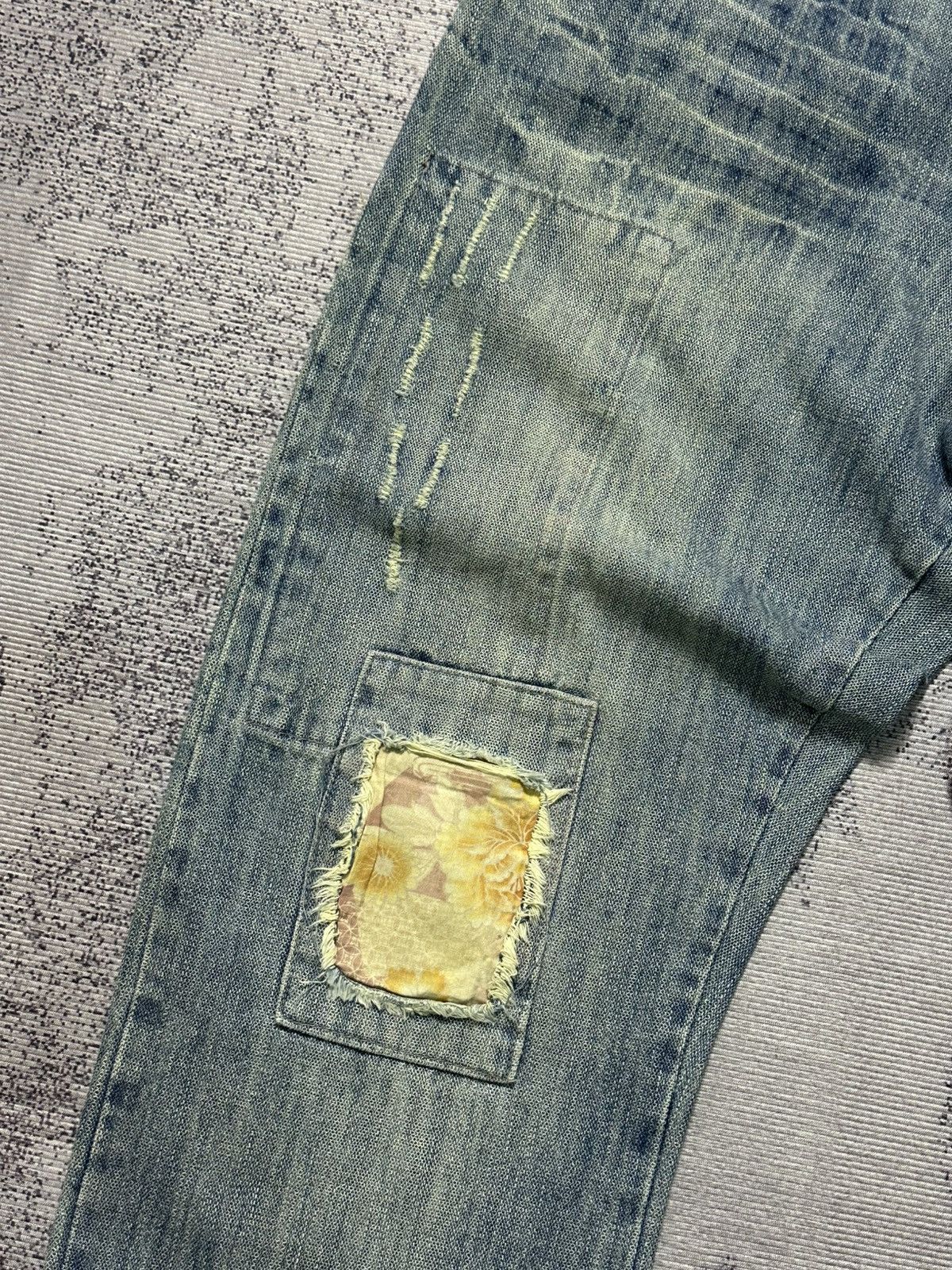 Kapital Vintage Kapital Patchwork Denim Japanese Brand Size US 32 / EU 48 - 6 Thumbnail