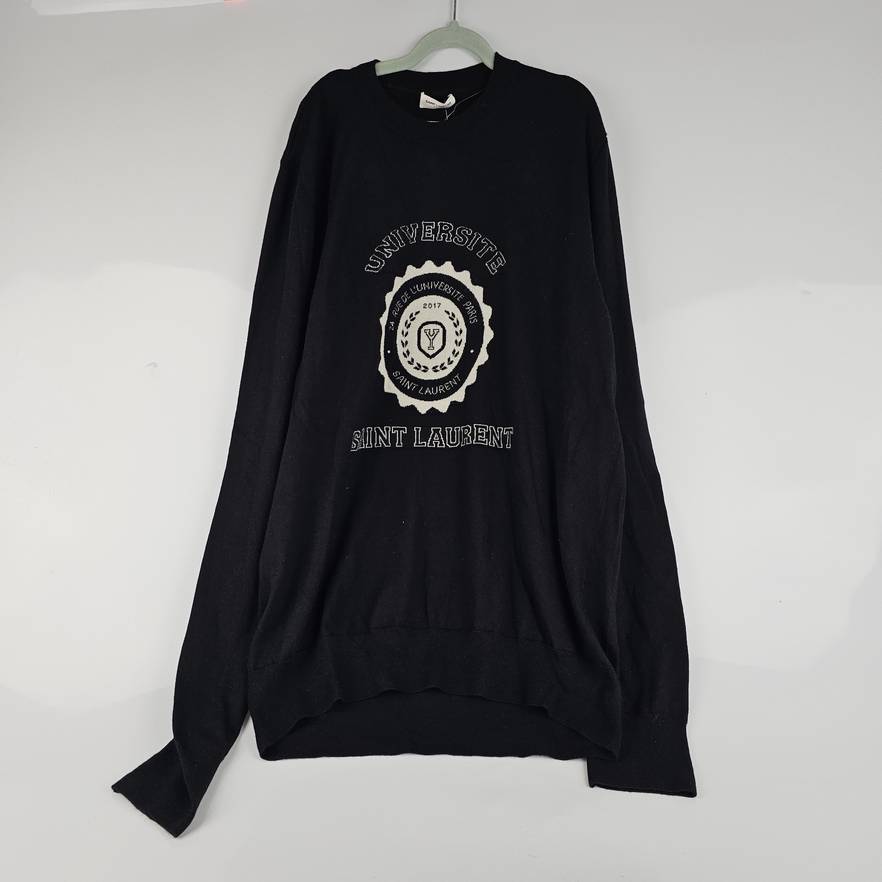 Saint Laurent AW17 ニット　UNIVERSITE パーカー Saint Laurent Universite | Grailed