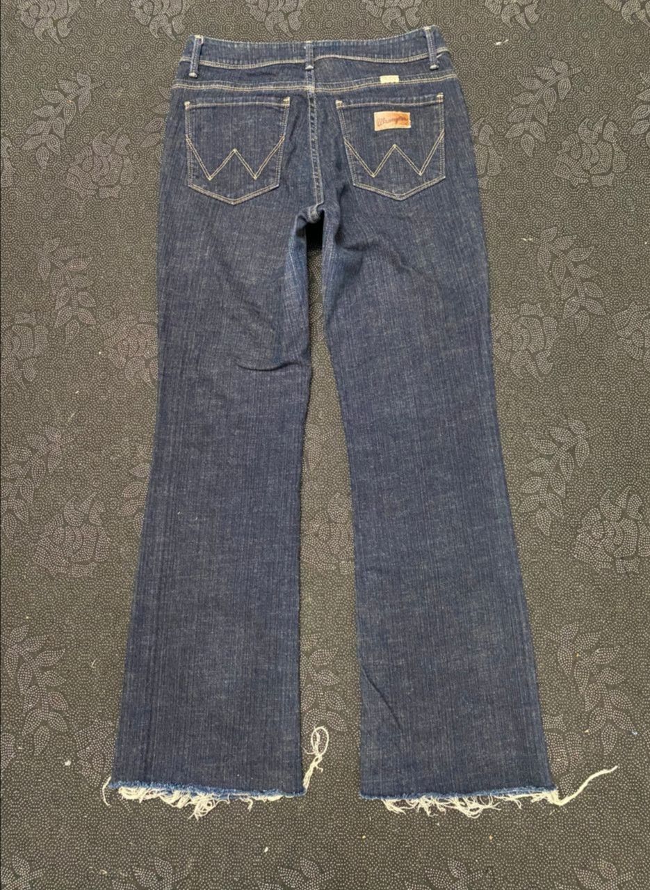 Wrangler VINTAGE WRANGLER FLARE DENIM JEANS Size US 30 / EU 46 - 2 Thumbnail