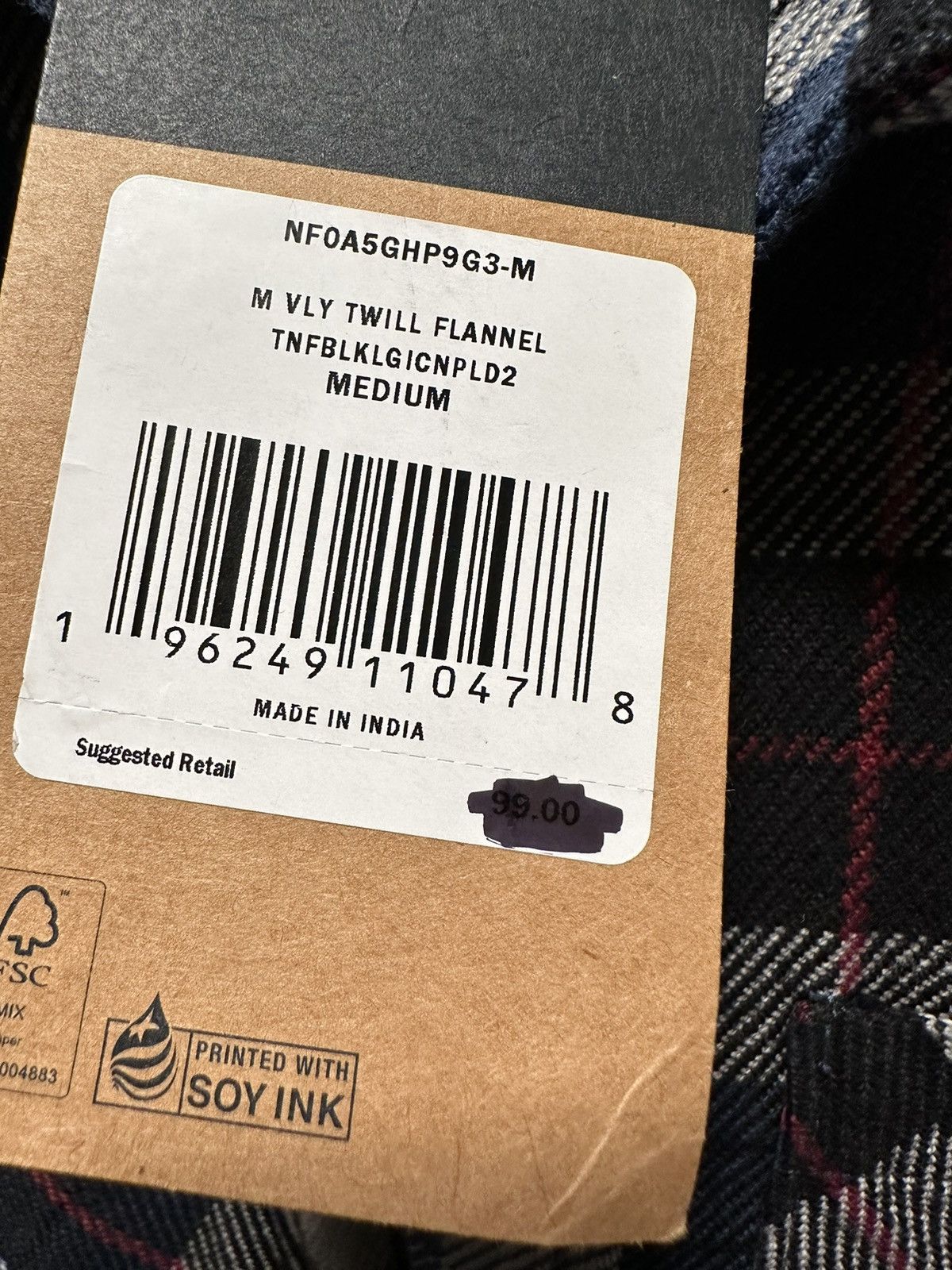 The North Face The North Face Valley Twill Flannel Shirt M Size US M / EU 48-50 / 2 - 6 Thumbnail