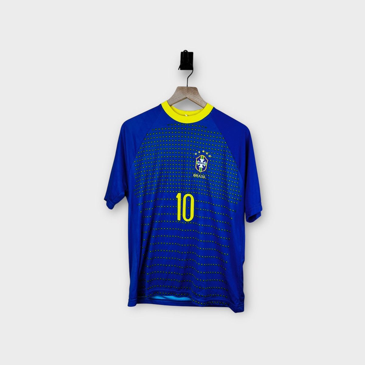 Vintage Vintage Brasil #10 Soccer Jersey Size US L / EU 52-54 / 3 - 2 Thumbnail
