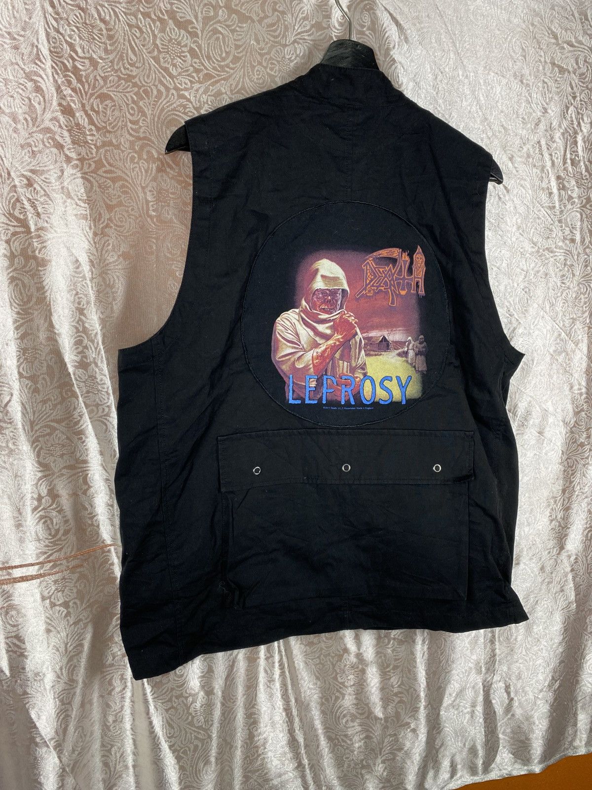 Japanese Brand Army Twill Death Leprosy Patch Tactical Vest Multi Pocket Size US M / EU 48-50 / 2 - 11 Thumbnail