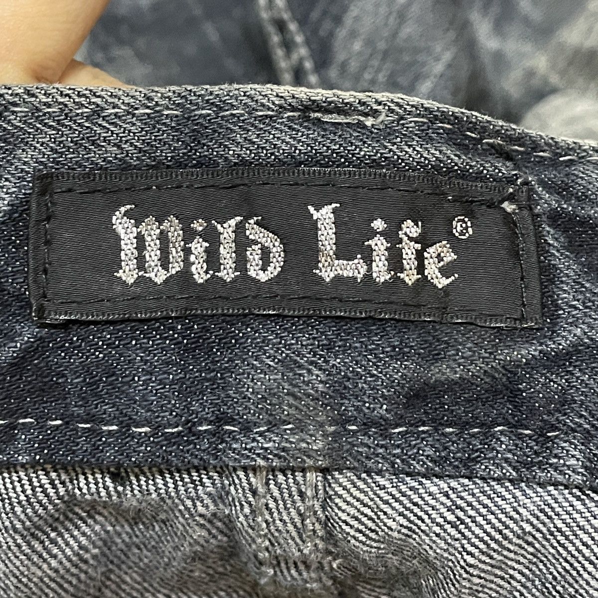 Vintage Rare Design Vintage Mild Life Distressed Flared Jeans 1990s Size US 35 - 9 Thumbnail