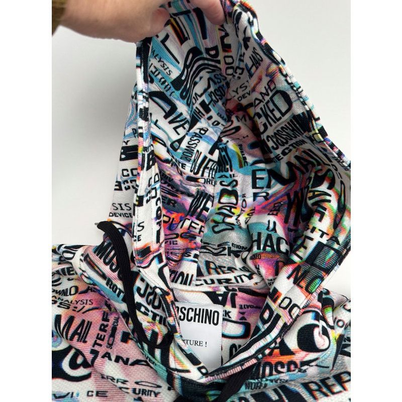 Moschino Moschino Couture Graphic Print Sweatshirt Hoodie Size XL Size US XL / EU 56 / 4 - 12 Thumbnail