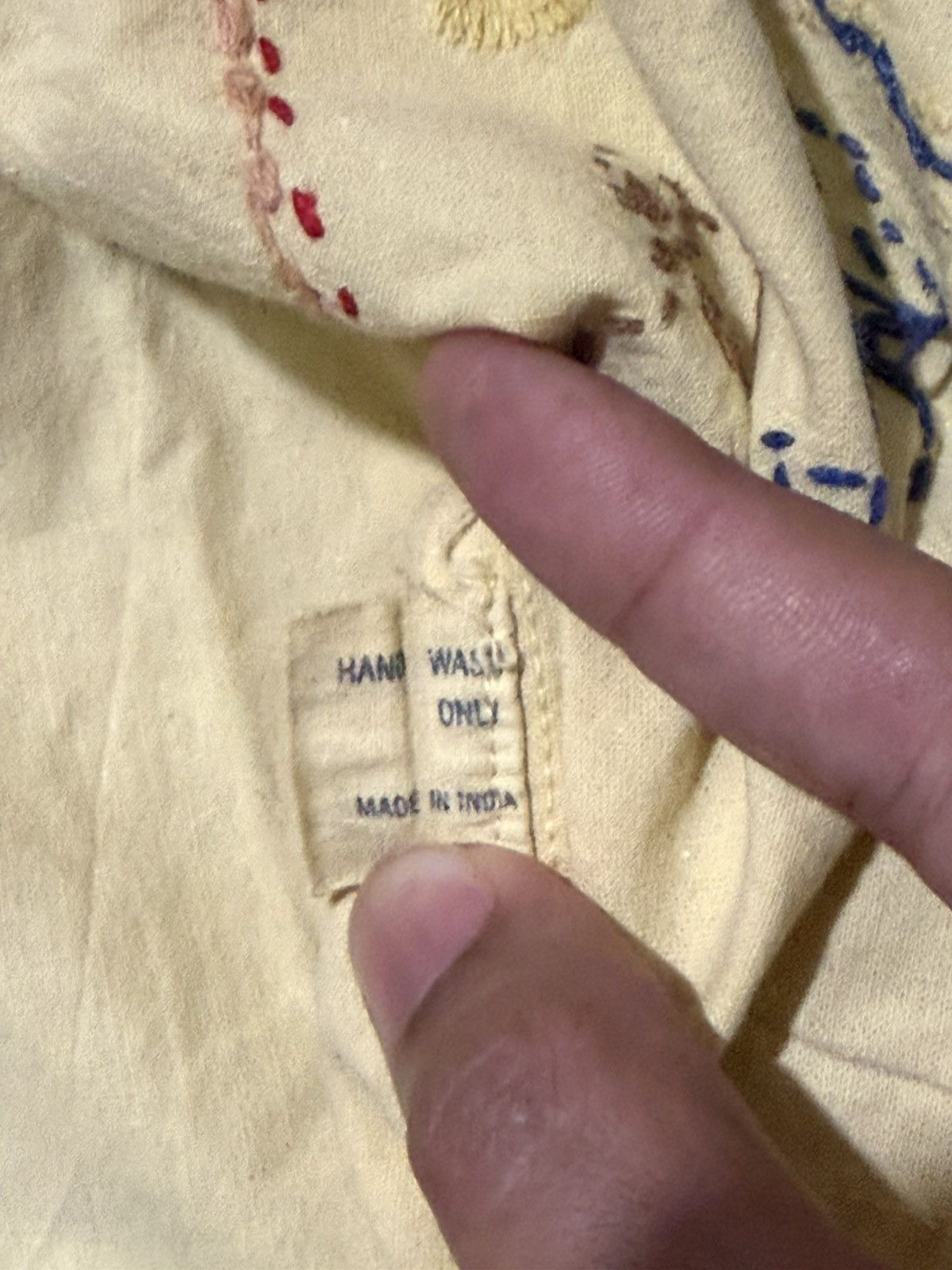 HOLLYWOOD RANCH MARKET Hollywood ranch market emboidired hand stitching shirt *rare Size US XXL / EU 58 / 5 - 10 Thumbnail