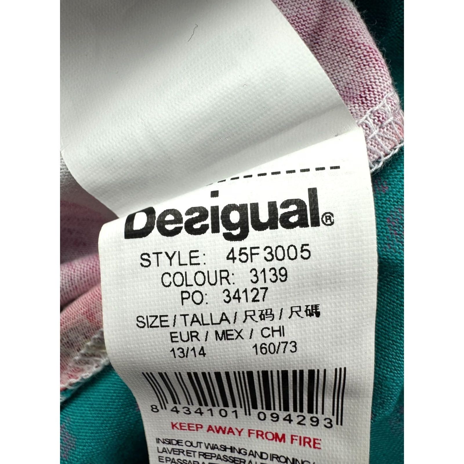 Desigual Desigual Skirt Teens 13/14 Knee Length A-Line Multicoloured Girls Women’s? Size 34" / US 12 / IT 48 - 6 Thumbnail