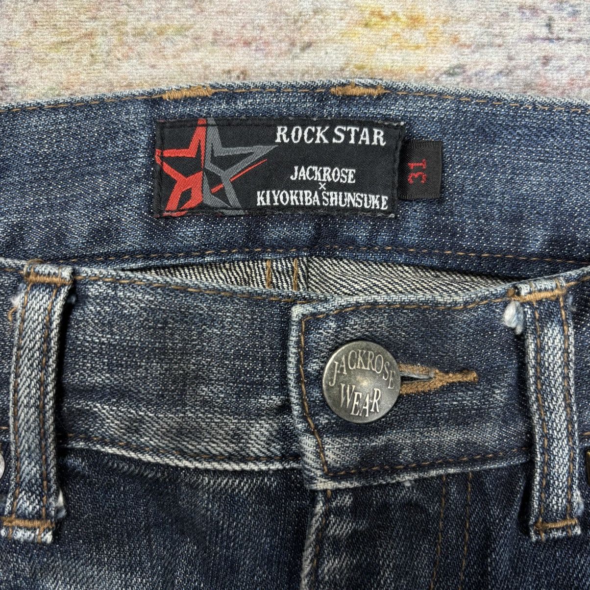 JACKROSE Archive Jackrose x Kiyokiba Shunsuke - Rockstar Denim Pants Size US 30 / EU 46 - 6 Thumbnail