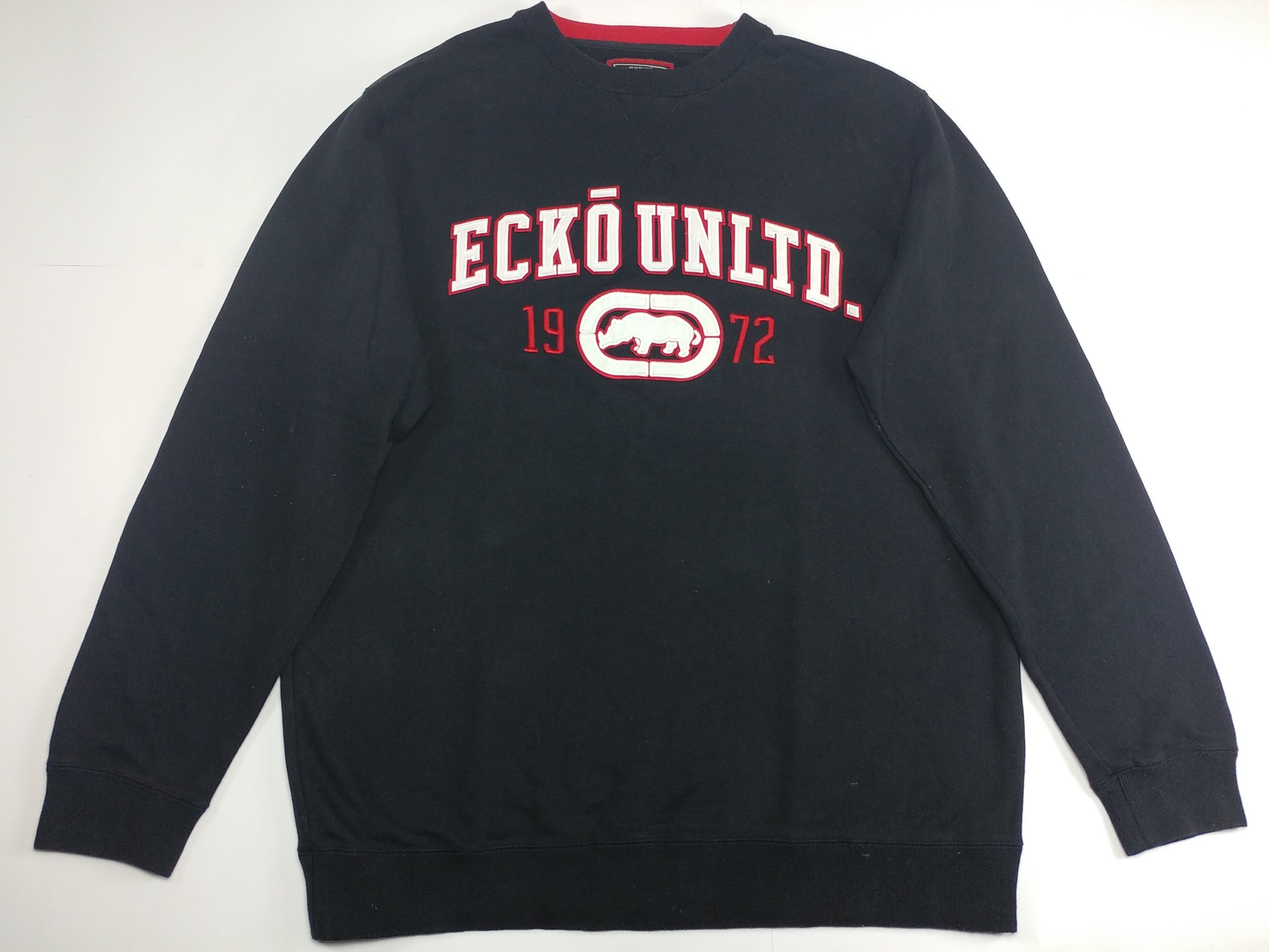 Ecko Unltd. ECKO UNLTD sweatshirt, vintage 90s hip hop, 1990s skater XXL Size US XXL / EU 58 / 5 - 1 Thumbnail