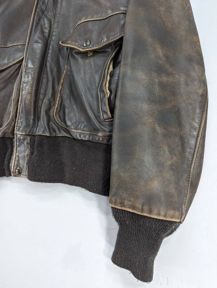 Schott 💥Offer Me💥 True Vintage SCHOTT Sherpa Bikers Truckers Jacket Size US L / EU 52-54 / 3 - 6 Thumbnail