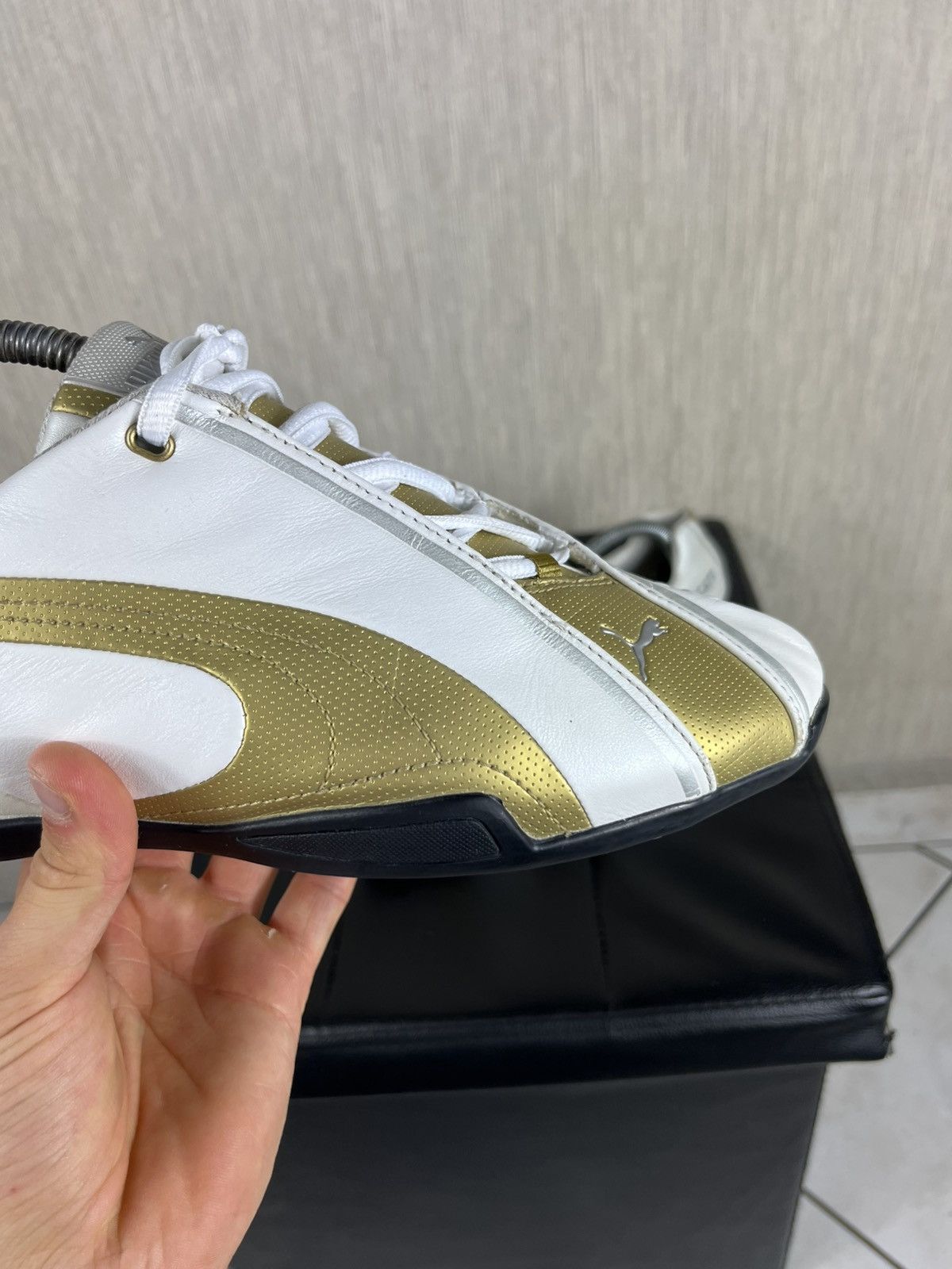 Mercedes-Benz × Puma Vintage Puma x Ducati speed cat y2k gold racing shoes retro Size US 8.5 / EU 41-42 - 3 Thumbnail