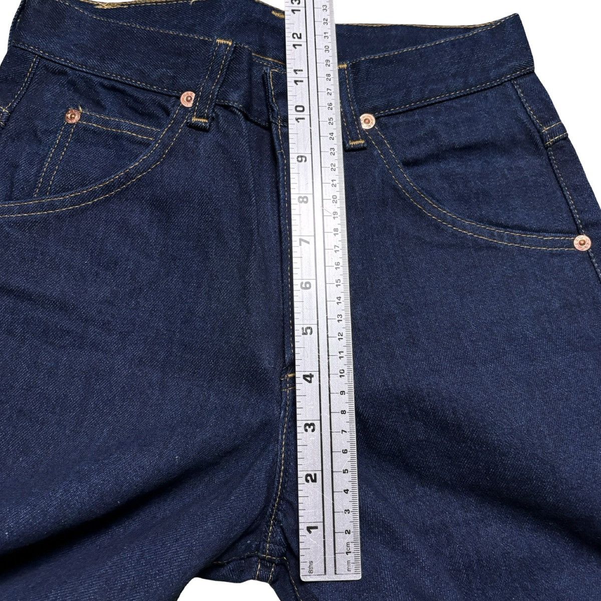 Lee Vintage 80s 90s Lee Rider Denim Jeans Dark Wash 27x34 NOS Size 27" / US 4 / IT 40 - 6 Thumbnail