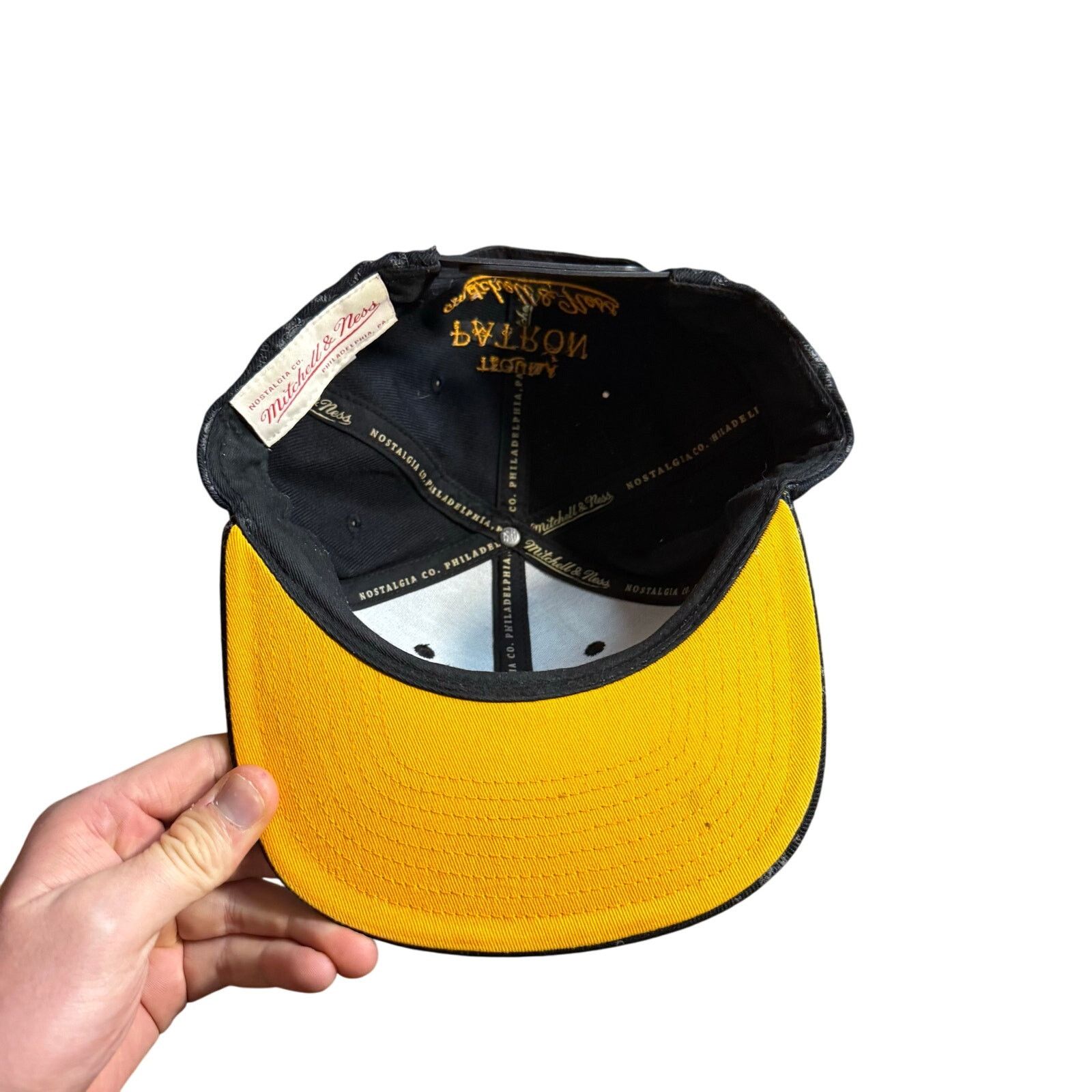 Mitchell & Ness Mitchell & Ness Patron Tequila Hat Snapback Adjustable Cap Size ONE SIZE - 6 Thumbnail