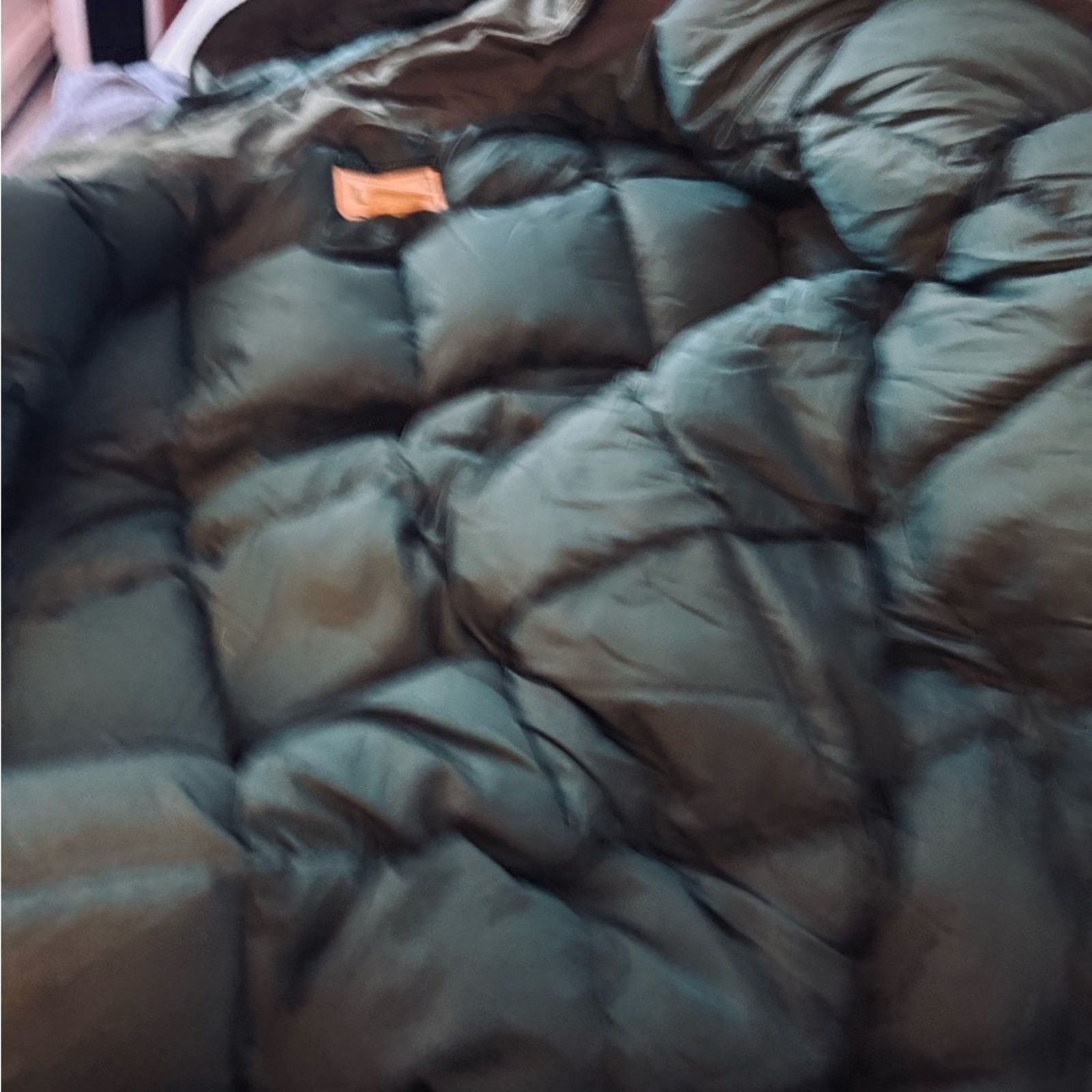 L.L. Bean Men’s L.L. Bean Goose Down Men's Olive Long Puffer Coat Size US L / EU 52-54 / 3 - 5 Thumbnail