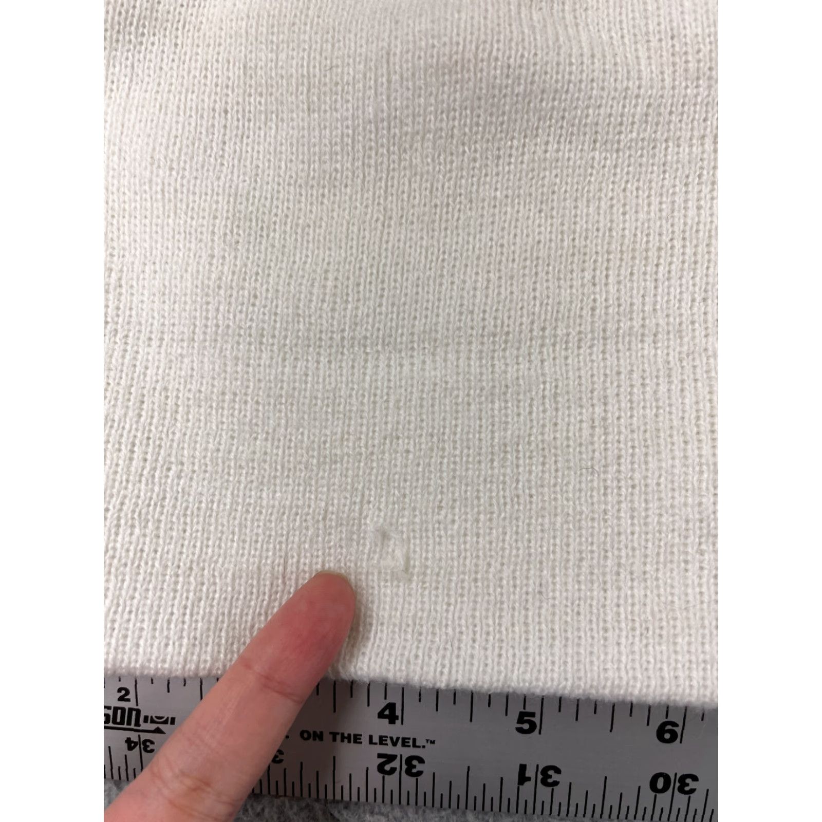 ESPIRIT Spirit Beanie Toque Adult One Size White Knit 100% Acrylic Winter Snow Ski Unisex Mens Womens Beanie Size ONE SIZE - 2 Thumbnail