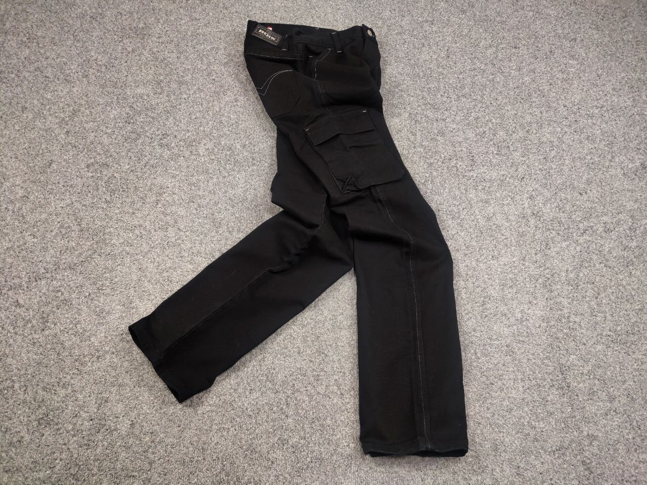 Japanese Brand Rois Sportswear Japan style Black Denim Cargo Pants Size US 30 / EU 46 - 5 Thumbnail