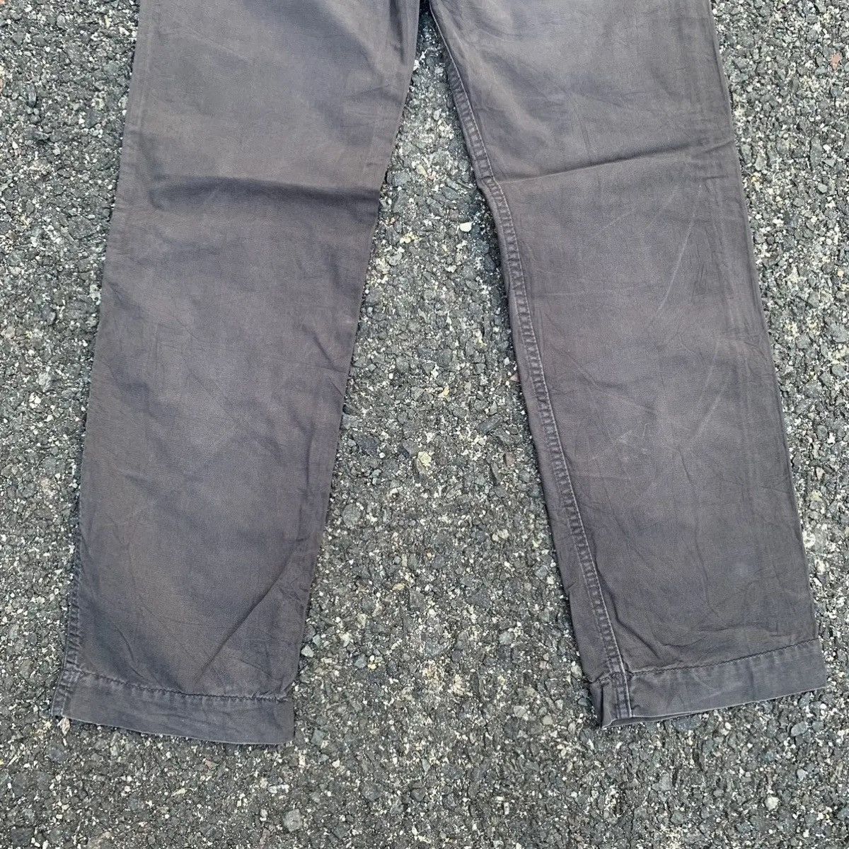 Beams Japan Beams W30 L31 Black Faded Trousers Blank Cinch Back Pants Size US 30 / EU 46 - 11 Thumbnail