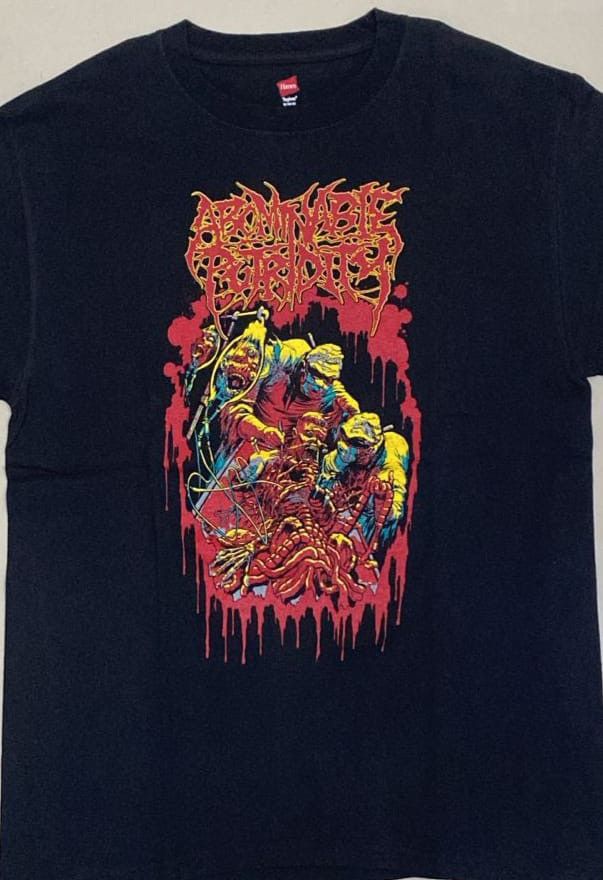 Band Tees Abominable Putridity Blindfold Surgery brutal death metal Size US M / EU 48-50 / 2 - 1 Thumbnail