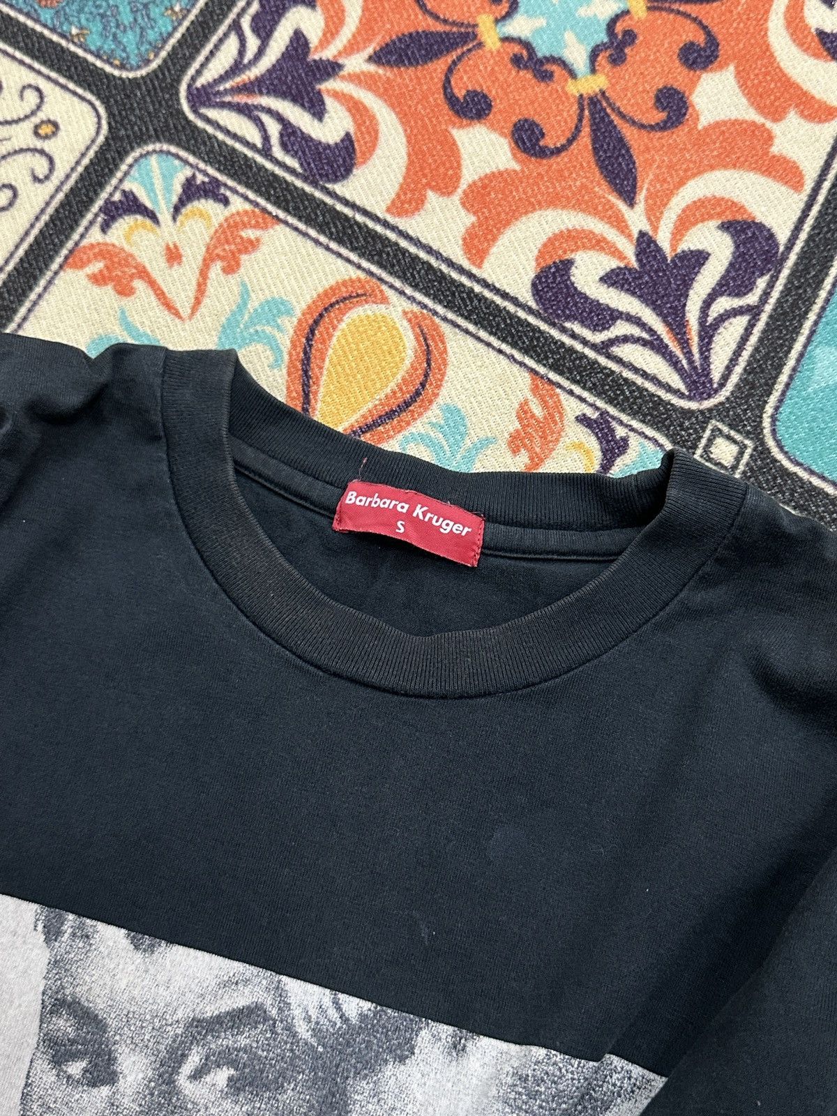 Barbara Kruger Vintage Barbara Kruger “We Don’t Need Another Hero” Tshirt Size US S / EU 44-46 / 1 - 11 Thumbnail