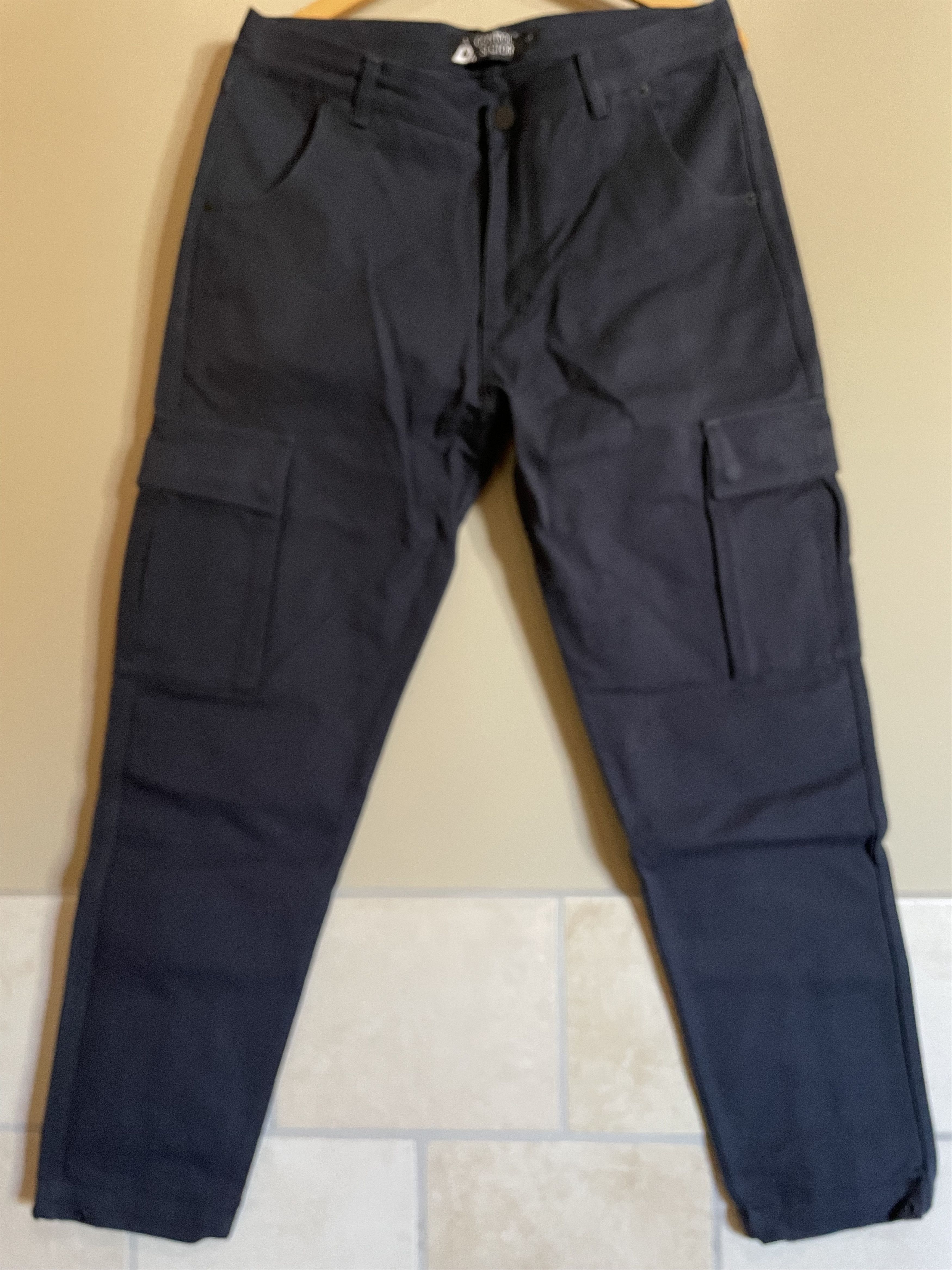 Control Sector Control Sector Blue Canvas Cargo Pants, Men's Large, NWOT Size US 36 / EU 52 - 1 Thumbnail