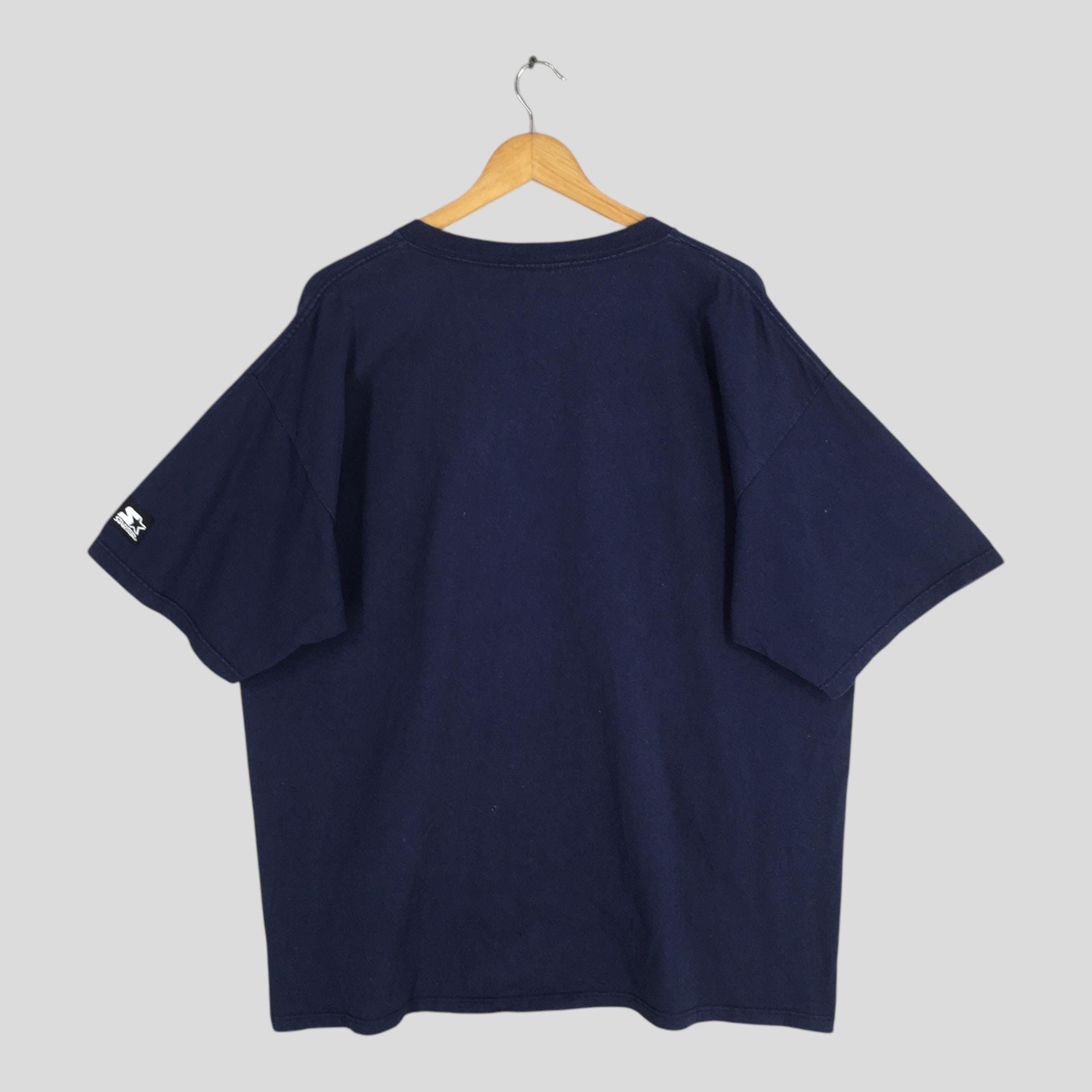 MLB Vintage 90s New York Yankees MLB Blue T shirt XLarge Size US XL / EU 56 / 4 - 6 Thumbnail