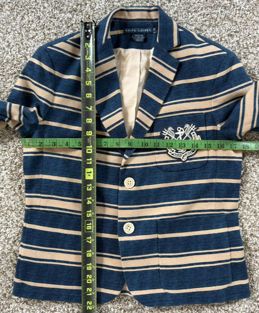Polo Ralph Lauren Polo Ralph Lauren Seahorse Cotton Fitted Blazer Nautical 6 Size M / US 6-8 / IT 42-44 - 9 Thumbnail