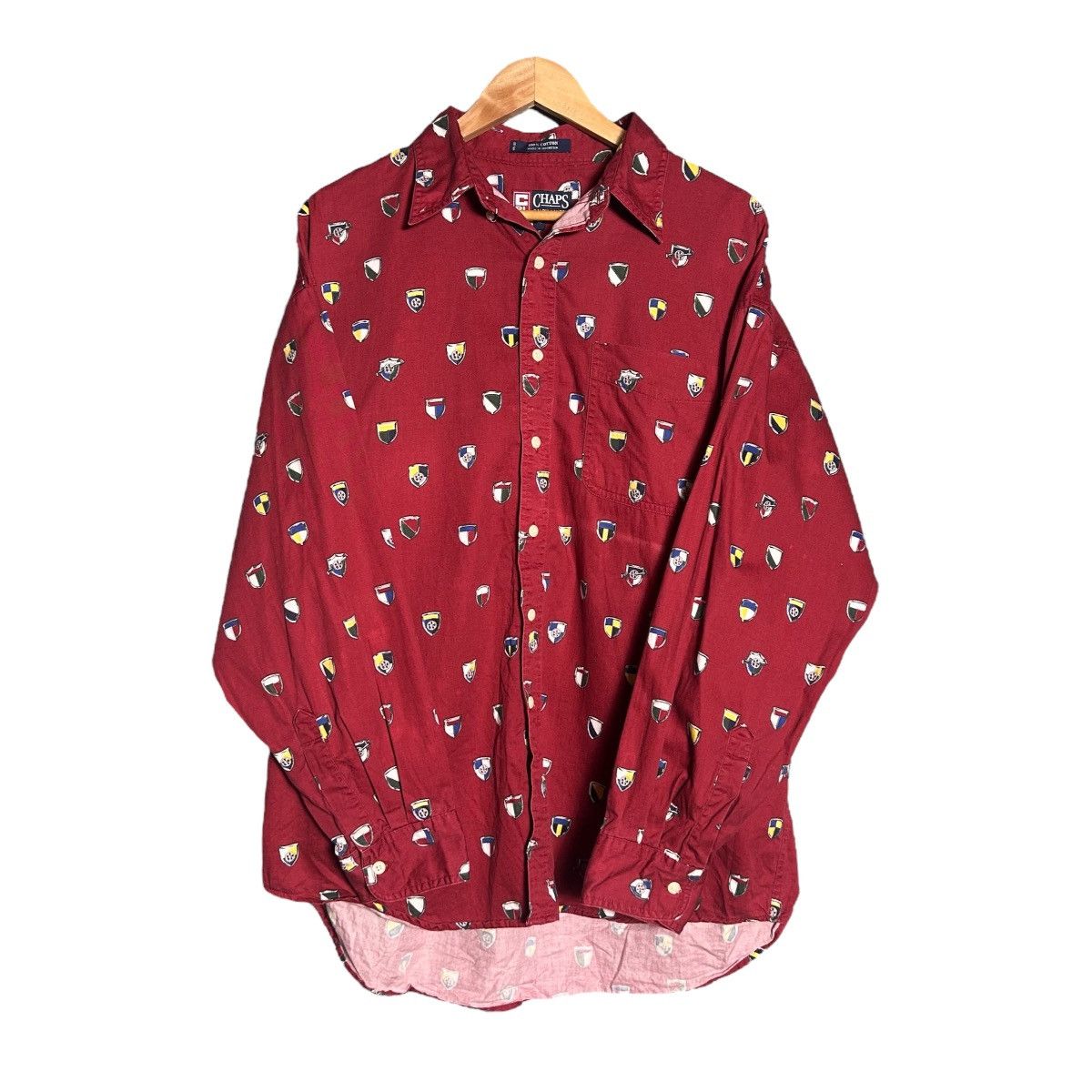 Chaps Ralph Lauren Vintage Chaps Ralph Lauren Button Up Shirt Size US XL / EU 56 / 4 - 1 Thumbnail