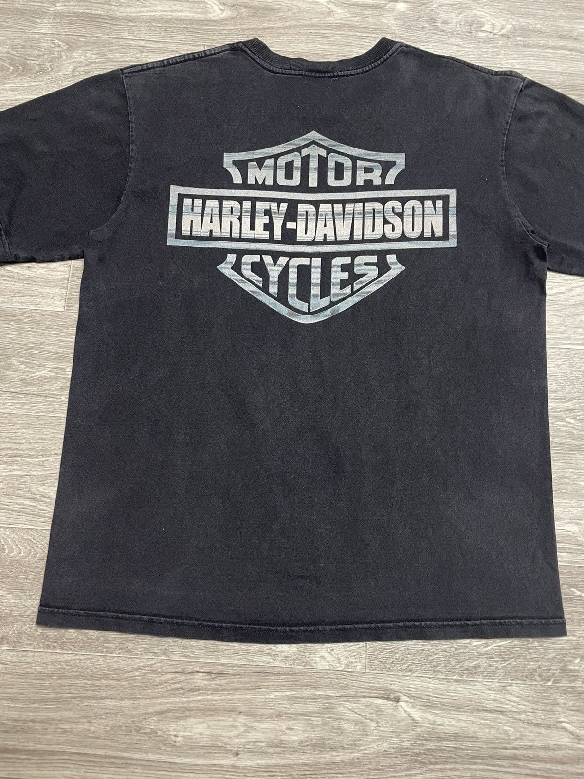 Harley Davidson Vintage Harley Davidson Big Logo T-Shirts Size US XL / EU 56 / 4 - 11 Thumbnail